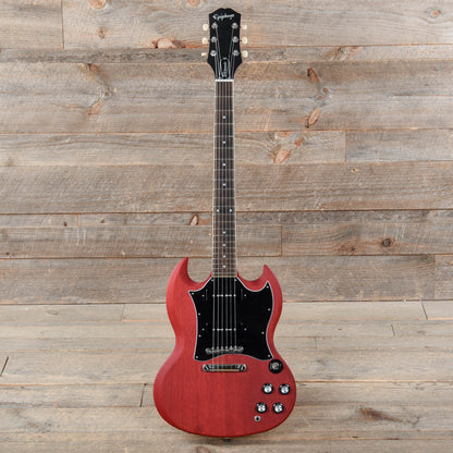 Epiphone SG Classic Worn P90 Worn Cherry Electric Guitars / Solid Body