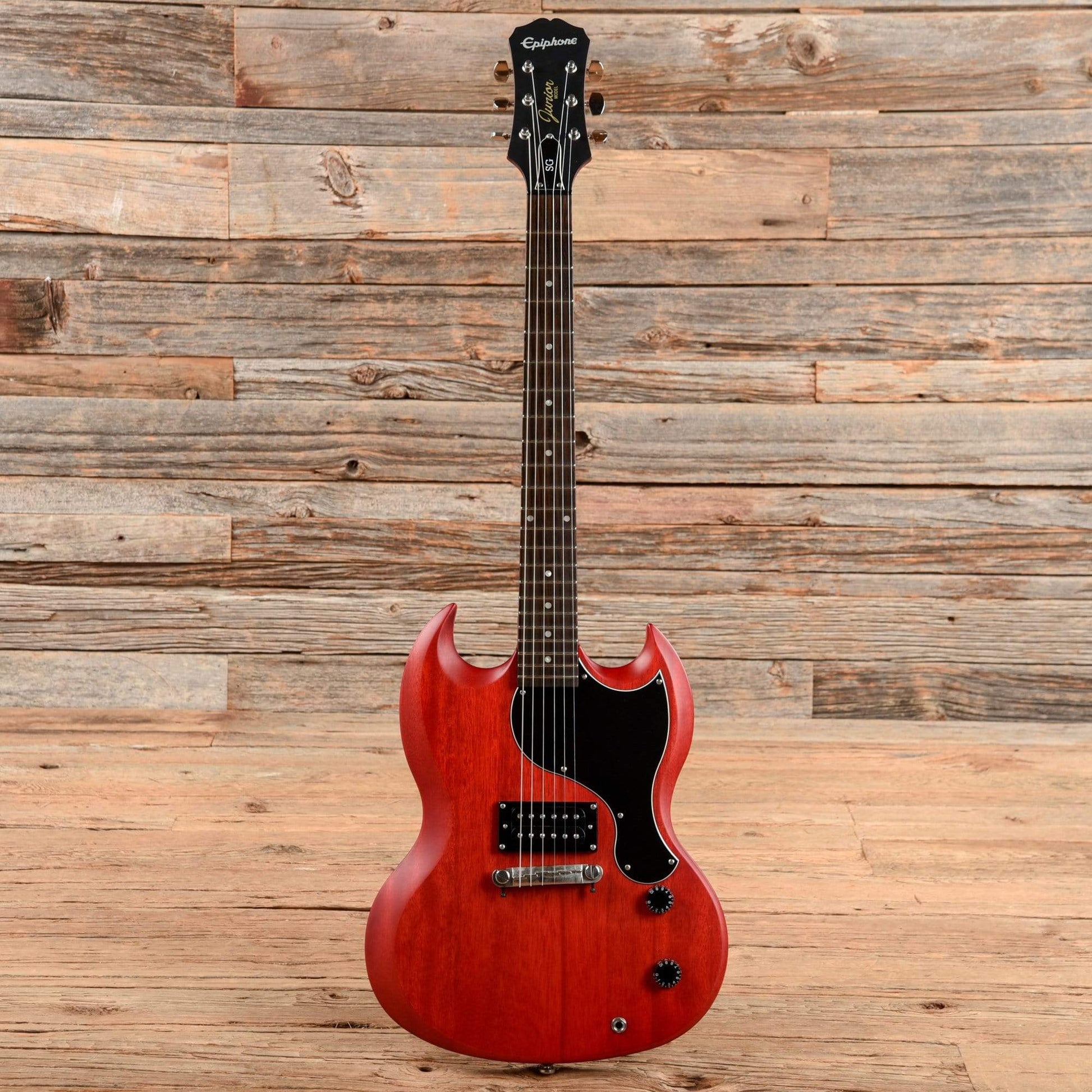 Epiphone SG Junior Cherry 2011 Electric Guitars / Solid Body