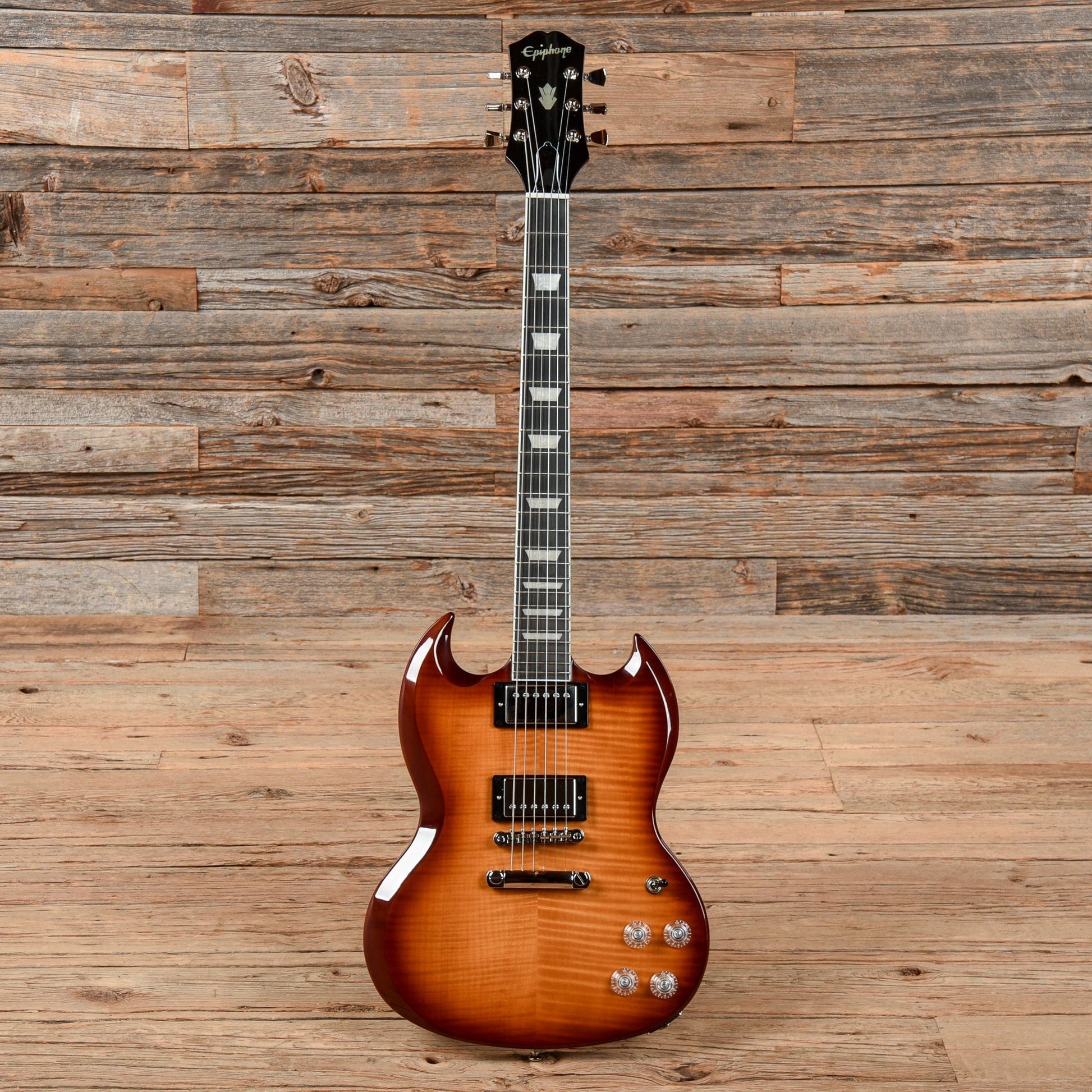 Epiphone SG Modern Figured Sunburst 2021 Electric Guitars / Solid Body