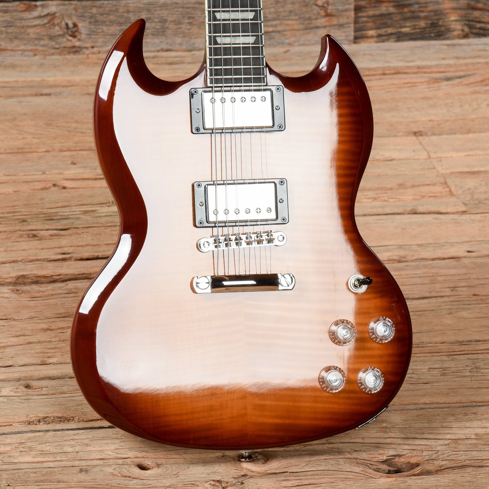 Epiphone SG Modern Figured Sunburst 2021 Electric Guitars / Solid Body