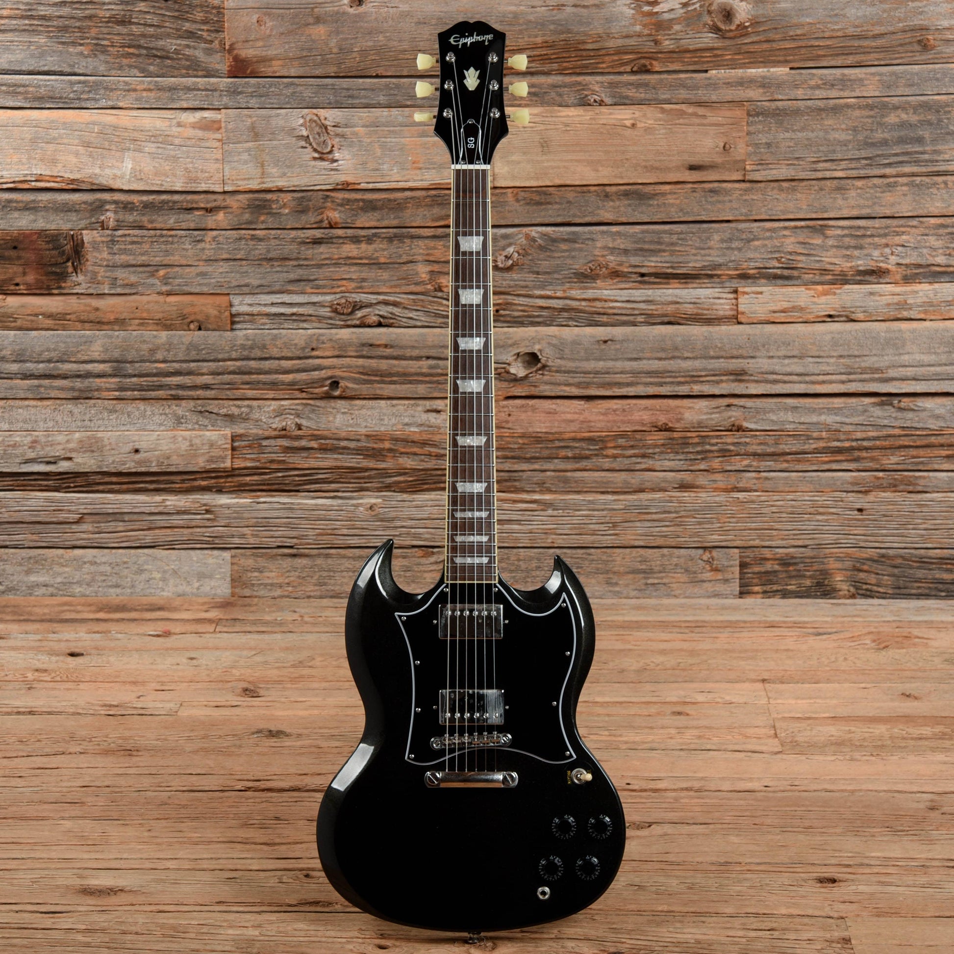 Epiphone SG Standard Black Sparkle 2021 Electric Guitars / Solid Body