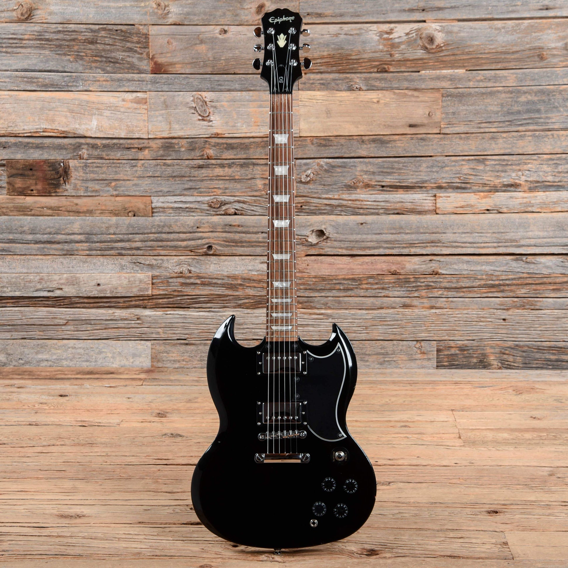 Epiphone SG Standard Ebony 2008 Electric Guitars / Solid Body