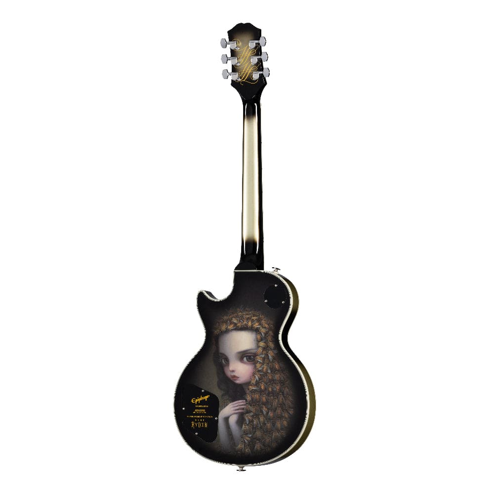 Epiphone Artist Adam Jones Les Paul Custom Art Collection Mark Ryden's "The Veil of Bees" Antique Silverburst