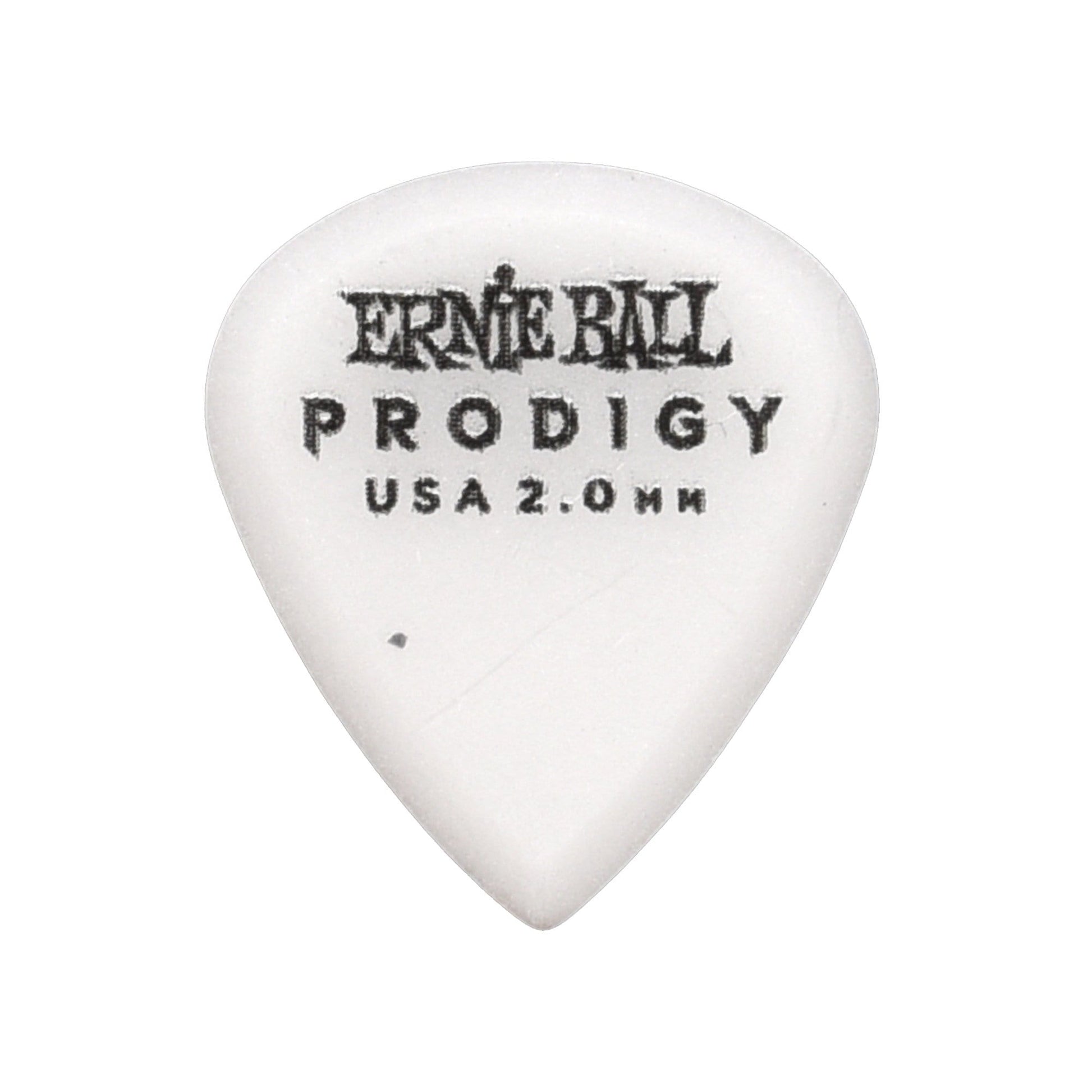 Ernie Ball Prodigy White 3s Mini 2.0 mm Picks 2 Pack (12) Bundle Accessories / Picks