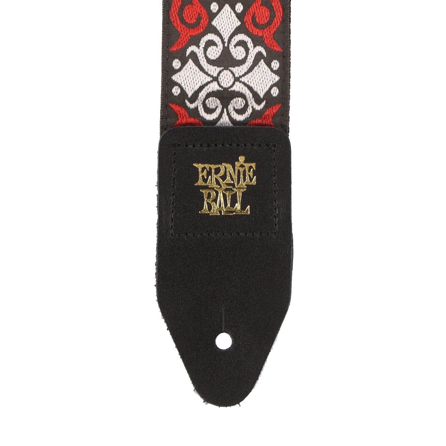 Ernie Ball Red Trellis Jacquard Guitar Strap Accessories / Straps