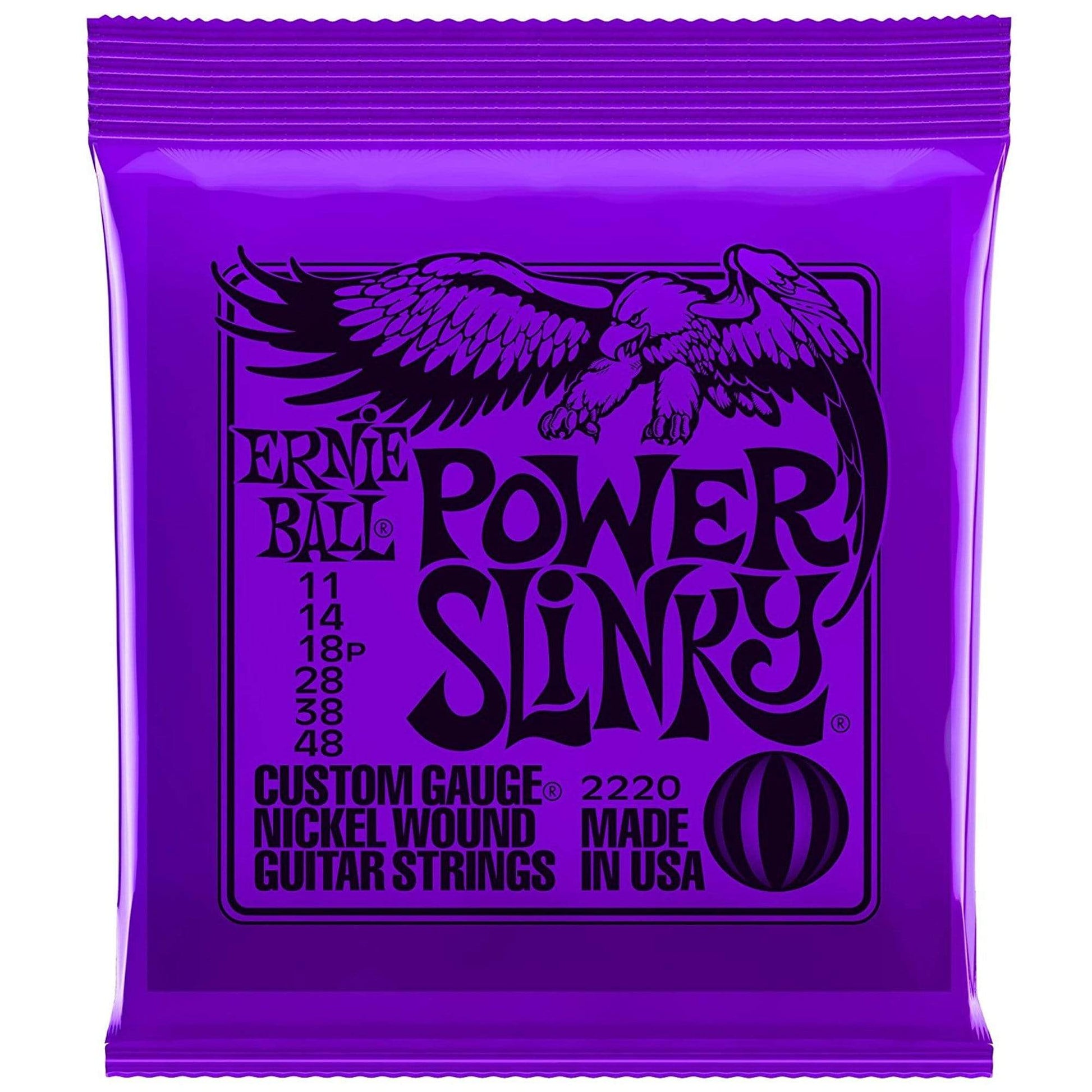 Ernie Ball 2220 Power Slinky 11-48 (6 Pack Bundle) Accessories / Strings / Guitar Strings