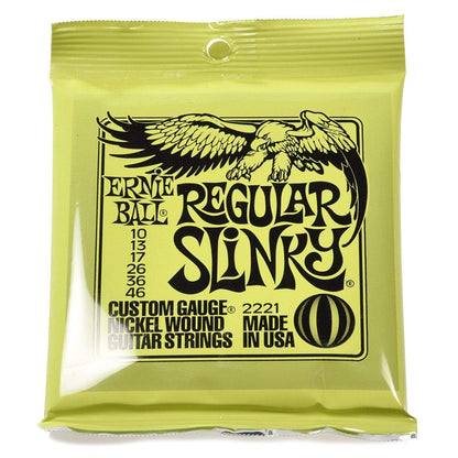 Ernie Ball 2221 Regular Slinky 10-46 (3 Pack Bundle) Accessories / Strings / Guitar Strings