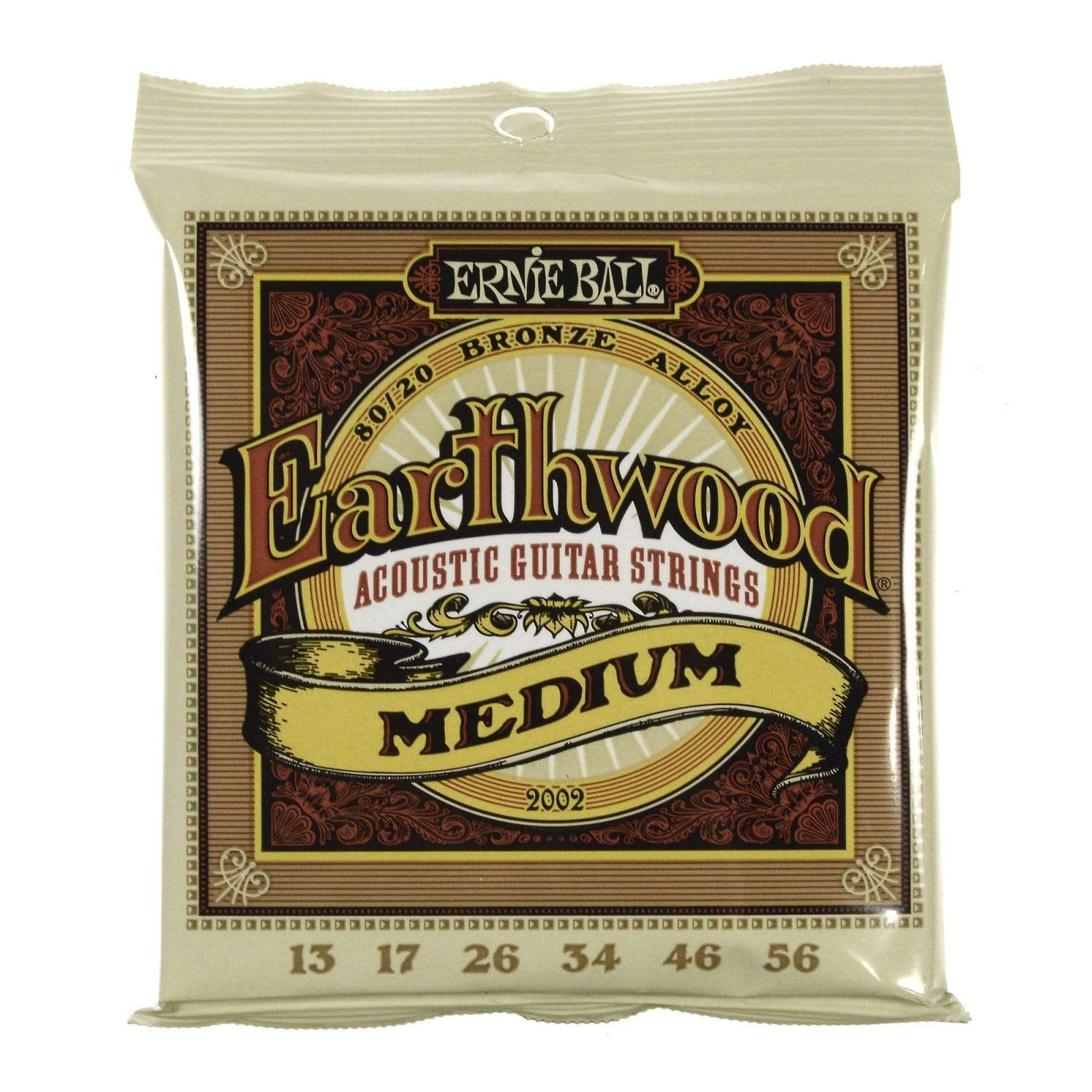 Ernie Ball Earthwood 80/20 Bronze Medium 13-56 Accessories / Strings / Guitar Strings