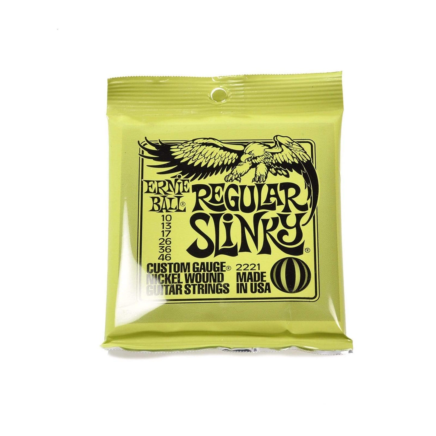 Ernie Ball Regular Slinky Electric Guitar Strings 10-46 Accessories / Strings / Guitar Strings