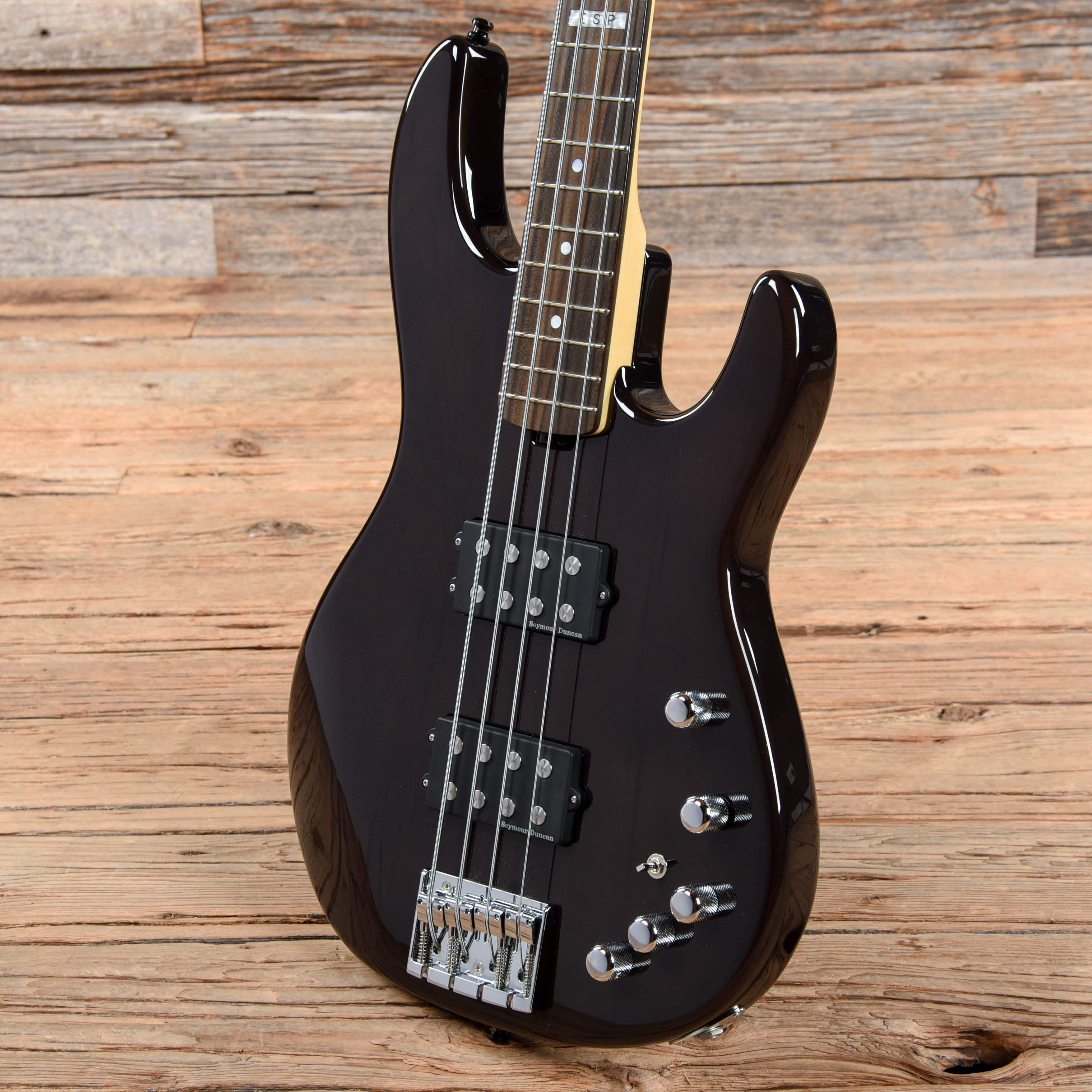 ESP E-II AP-4 Black Bass Guitars / 4-String