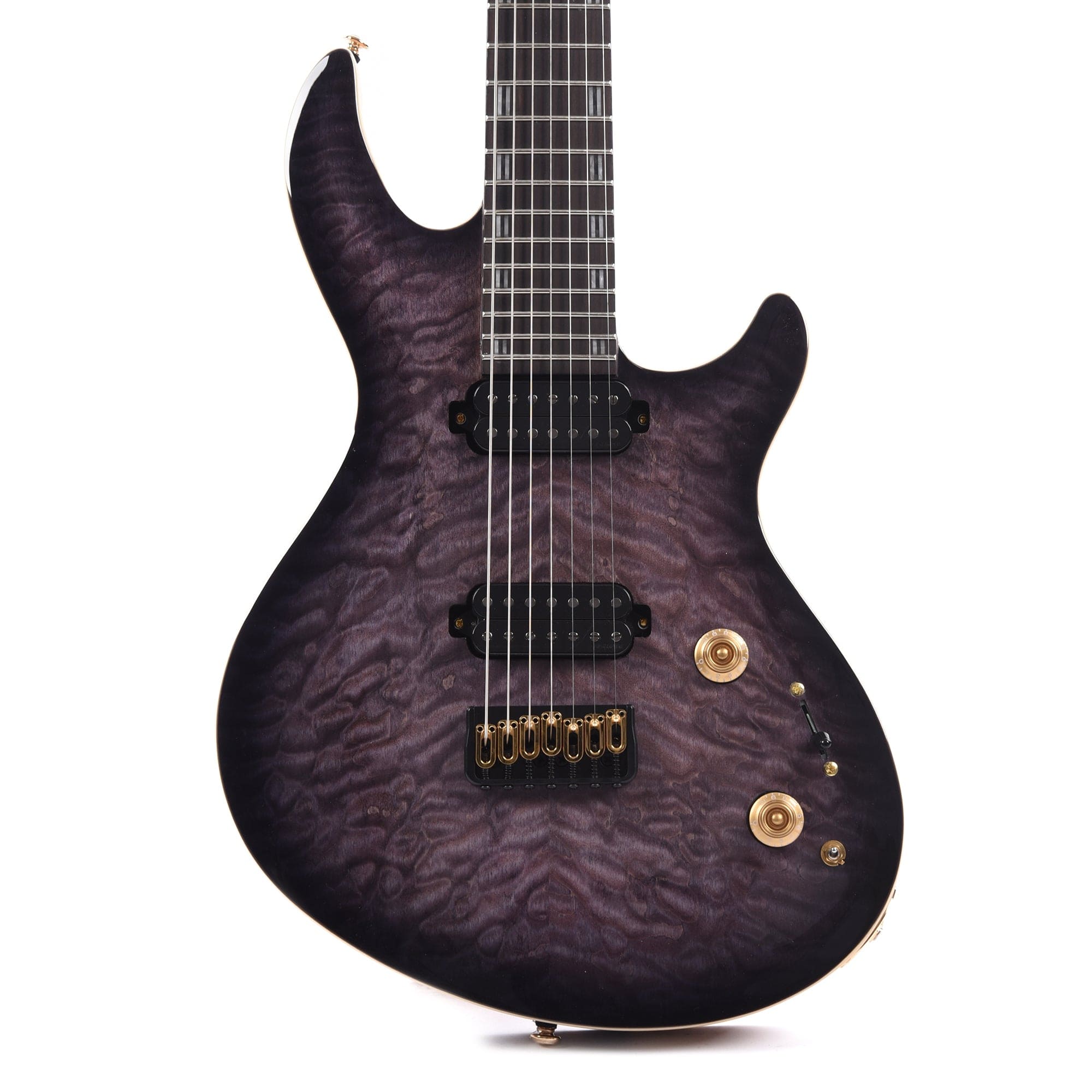 ESP LTD JR-7 Javier Reyes Signature Baritone Faded Blue Sunburst Electric Guitars / Baritone