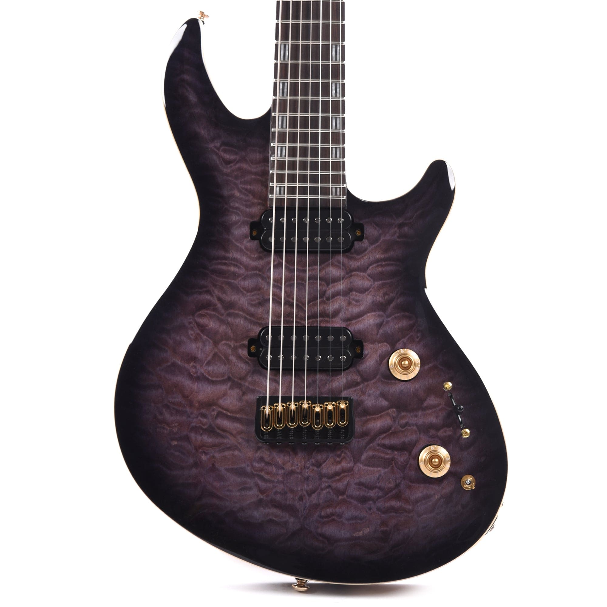 ESP LTD JR-7 Javier Reyes Signsture Baritone Faded Blue Sunburst Electric Guitars / Baritone