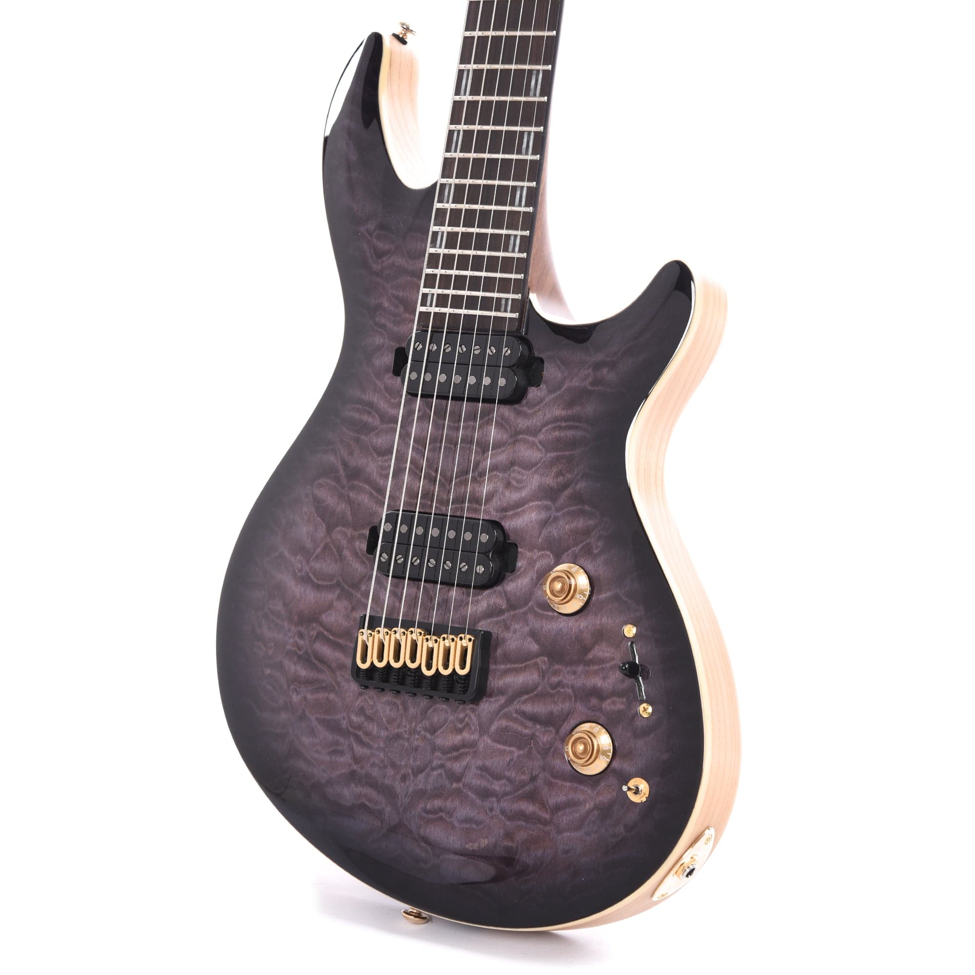 ESP LTD JR-7 Javier Reyes Signsture Baritone Faded Blue Sunburst Electric Guitars / Baritone