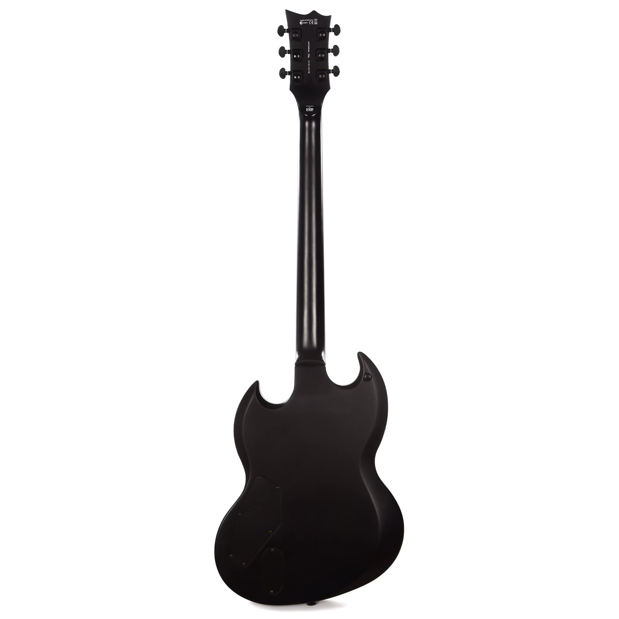 ESP LTD Viper-400 Baritone Black Satin Electric Guitars / Baritone