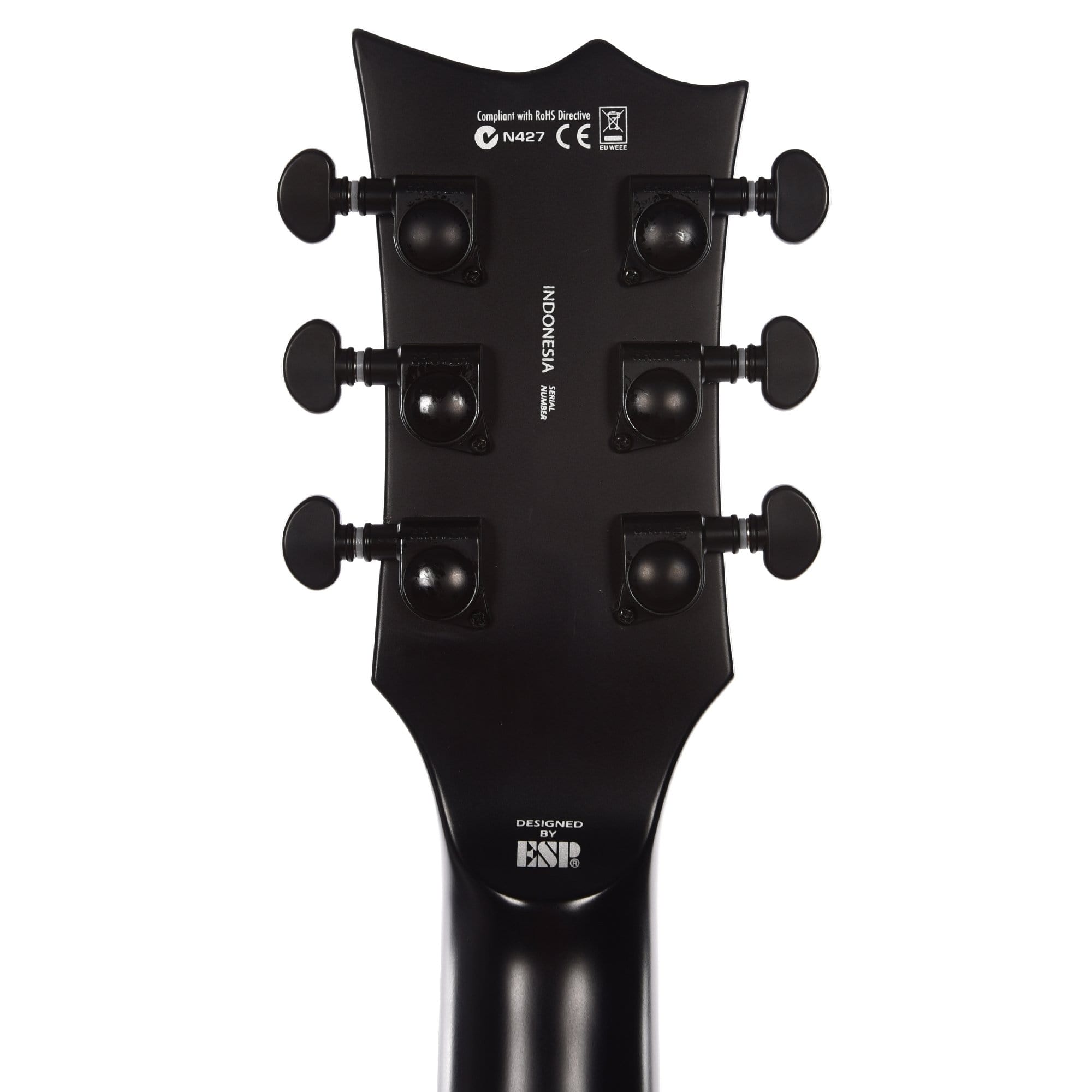 ESP LTD Viper-400 Baritone Black Satin Electric Guitars / Baritone