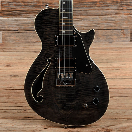 ESP LTD BW1 FM ET Ben Weinman Signature See Thru Black 2014 Electric Guitars / Semi-Hollow