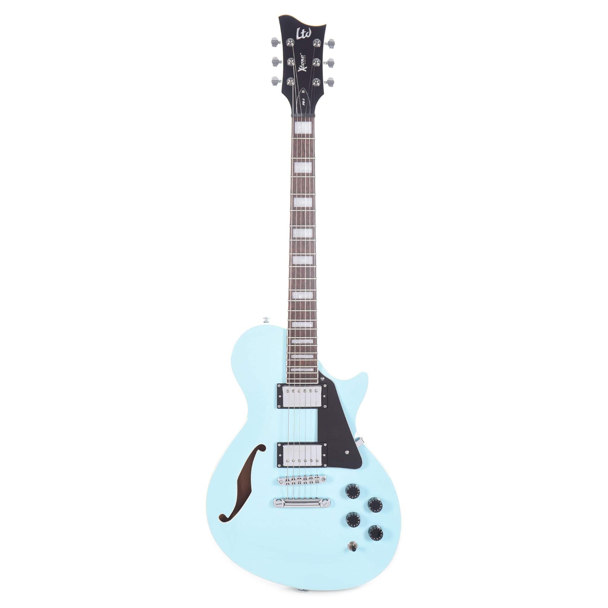 ESP Xtone PS-1 Sonic Blue Electric Guitars / Semi-Hollow