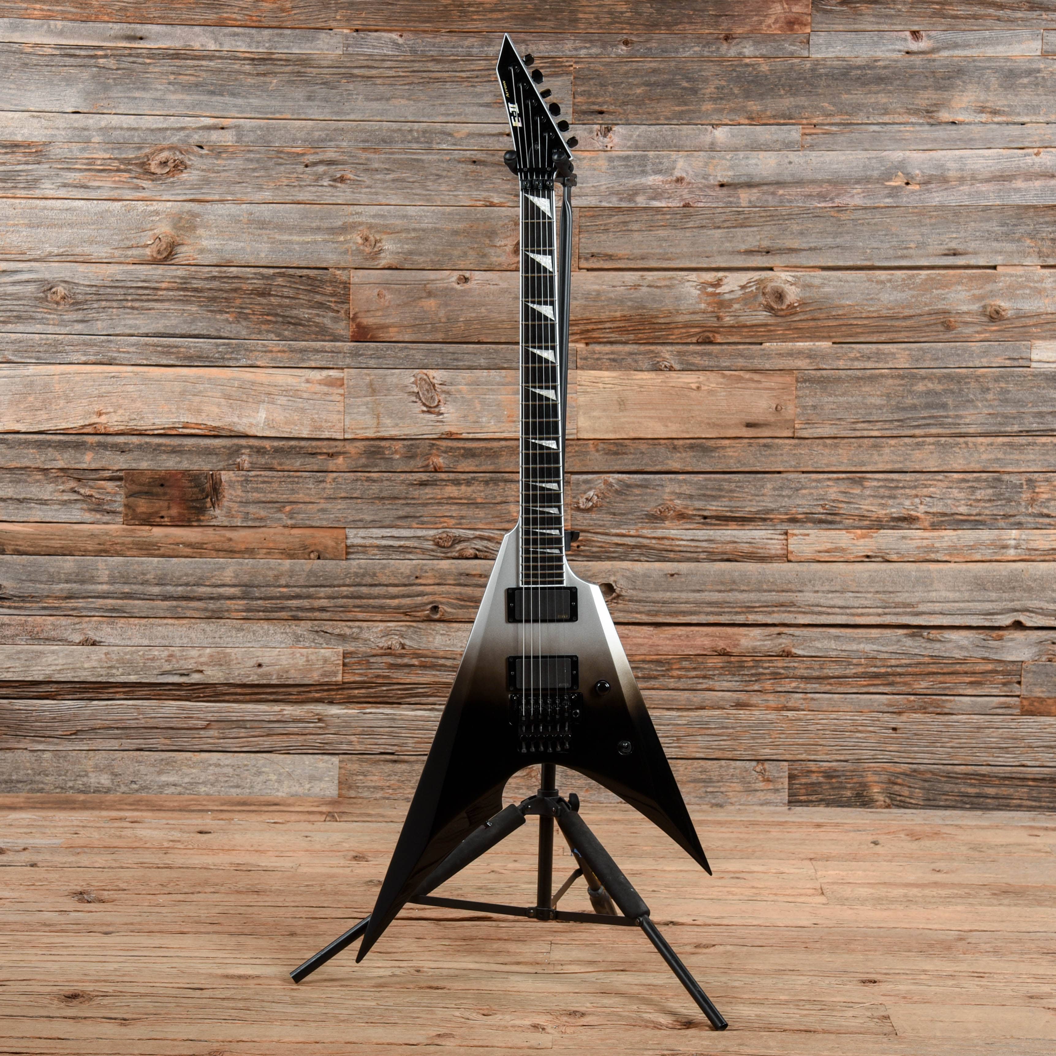 ESP E-II Arrow NT FR Black Silver Fade Electric Guitars / Solid Body