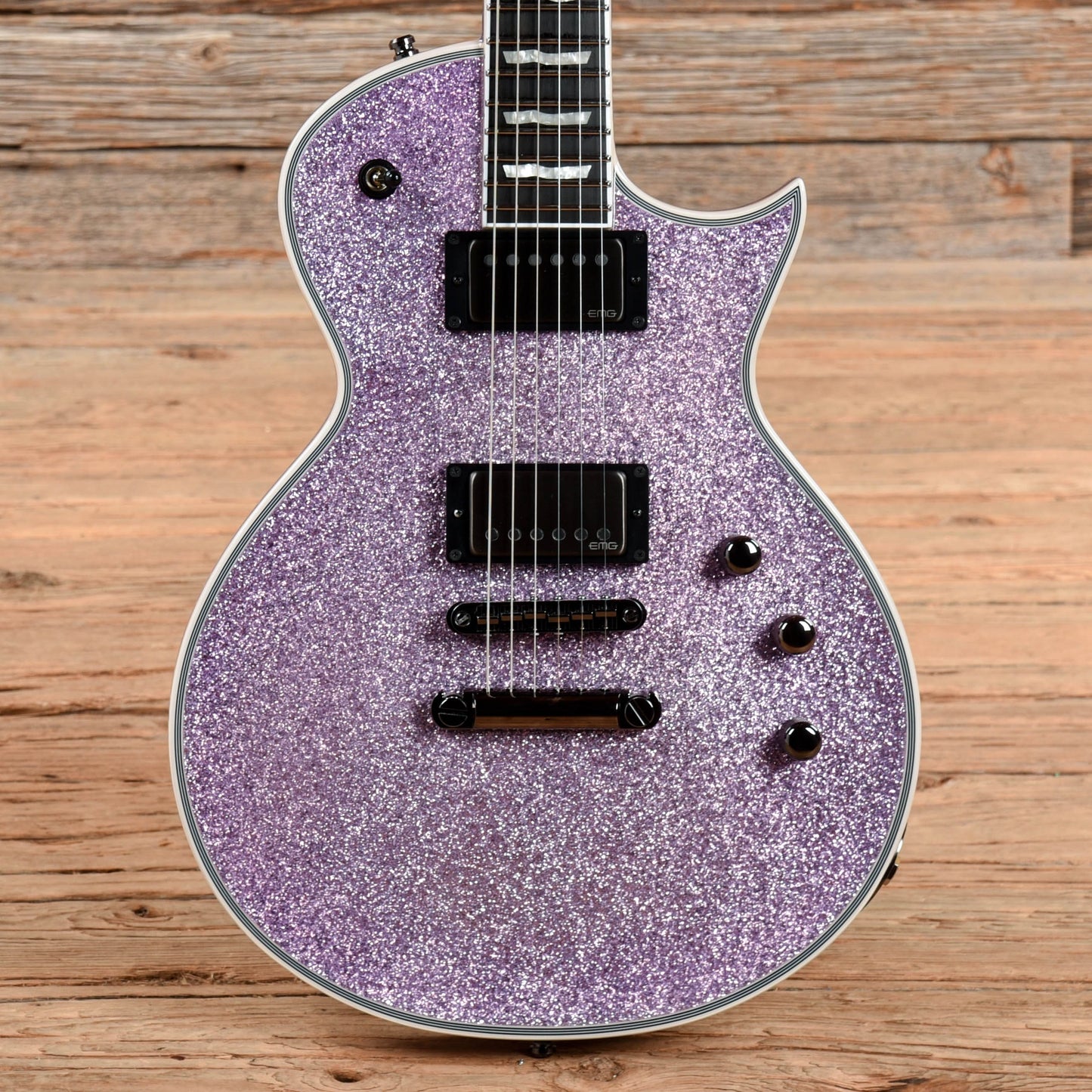 ESP E-II Eclipse DB Purple Sparkle Electric Guitars / Solid Body