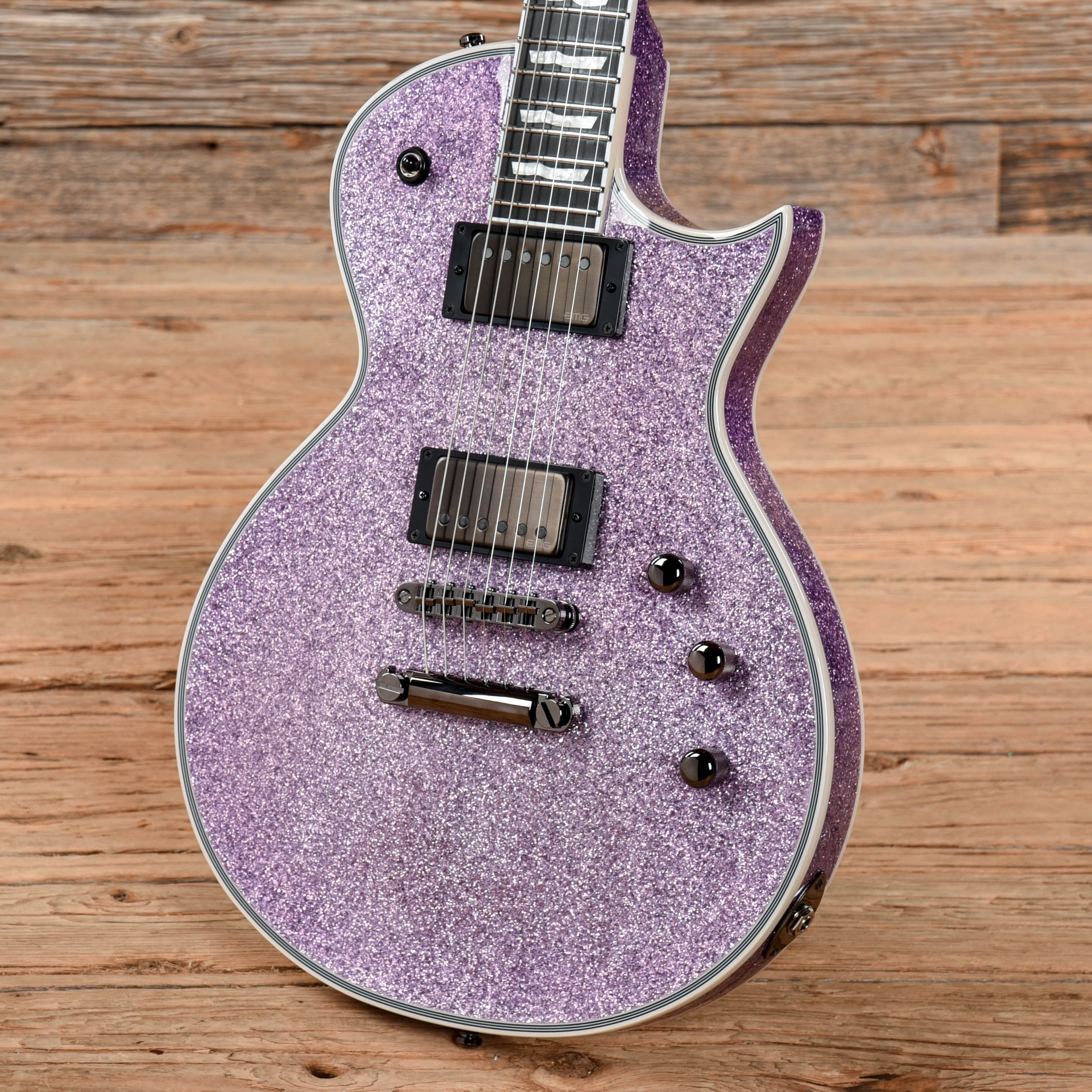 ESP E-II Eclipse DB Purple Sparkle Electric Guitars / Solid Body