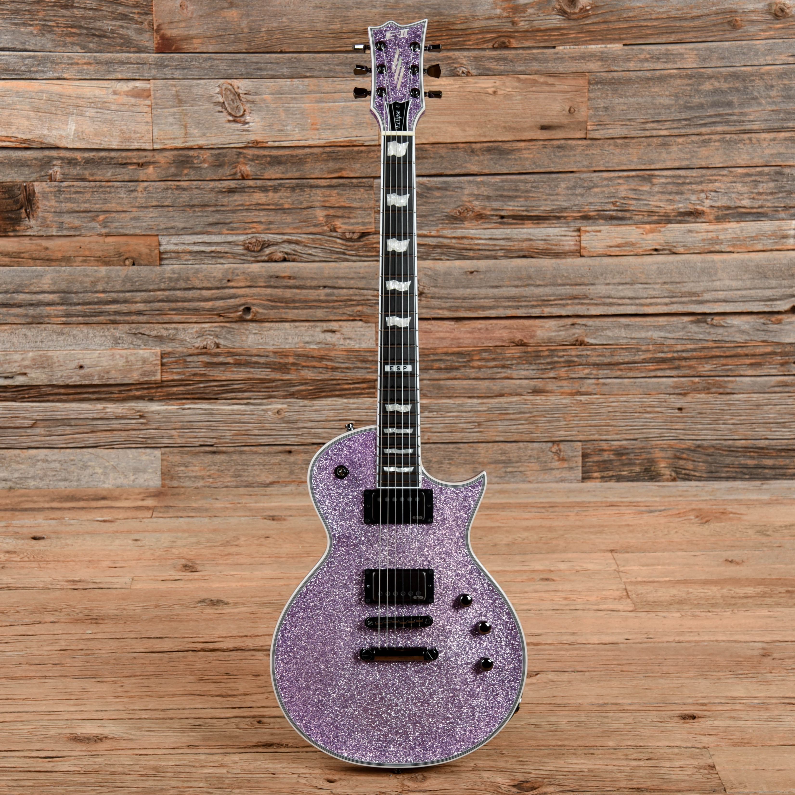 ESP E-II Eclipse DB Purple Sparkle Electric Guitars / Solid Body