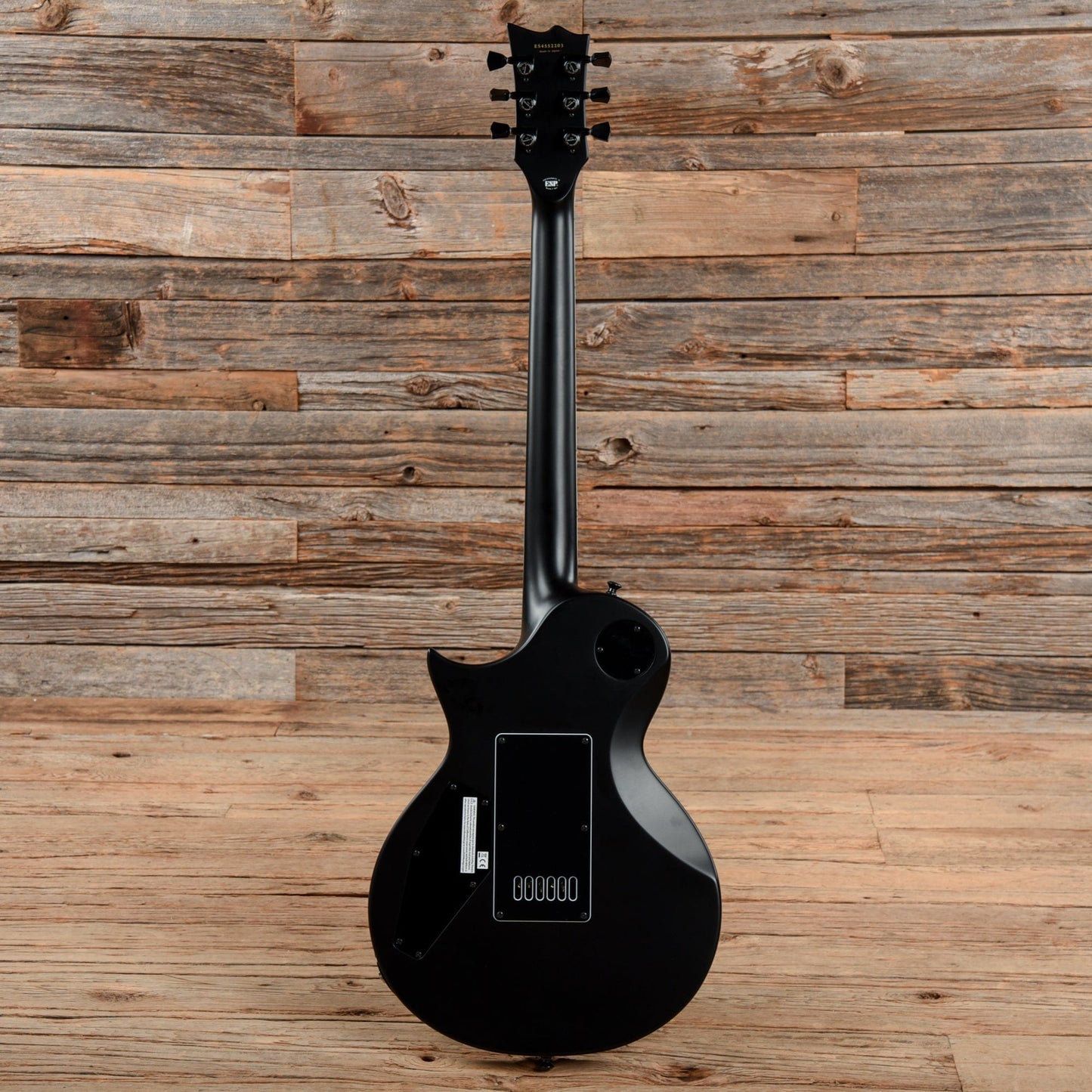 ESP E-II Eclipse Evertune Matte Black Electric Guitars / Solid Body