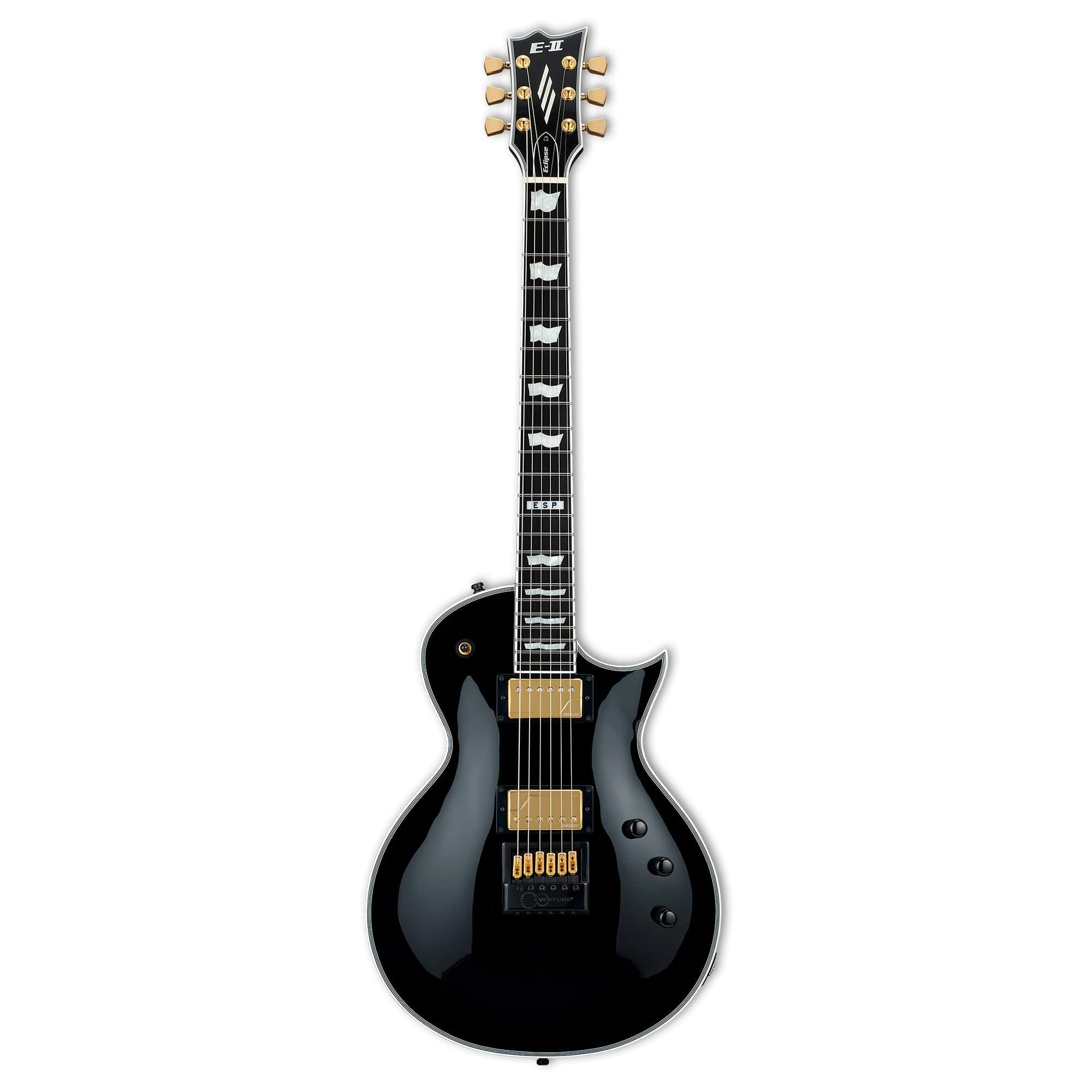 ESP E-II Eclipse FT Evertune Black Electric Guitars / Solid Body