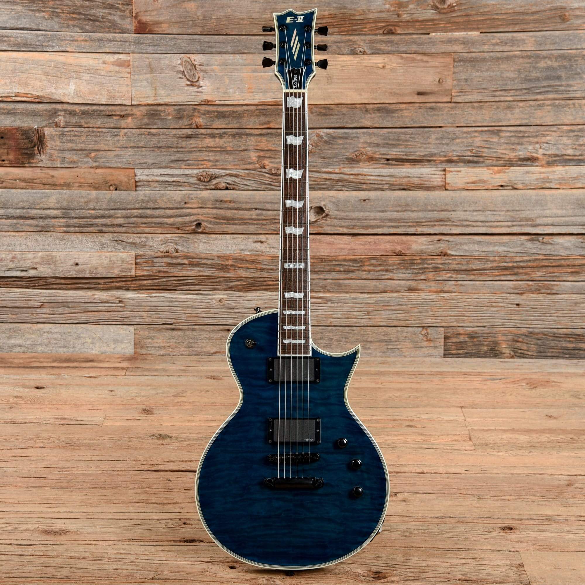 ESP E-II Eclipse Marine Blue 2014 Electric Guitars / Solid Body