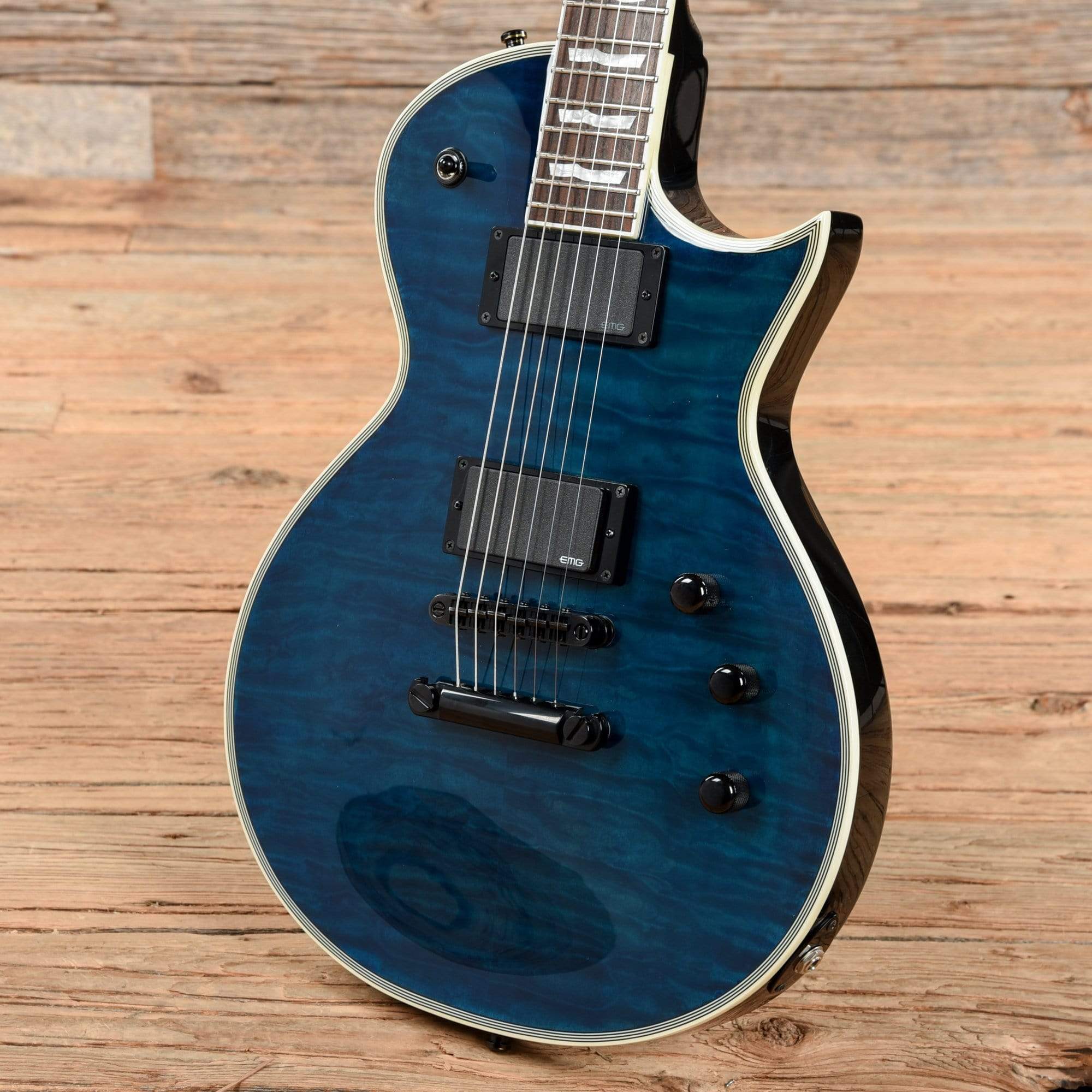 ESP E-II Eclipse Marine Blue 2014 Electric Guitars / Solid Body