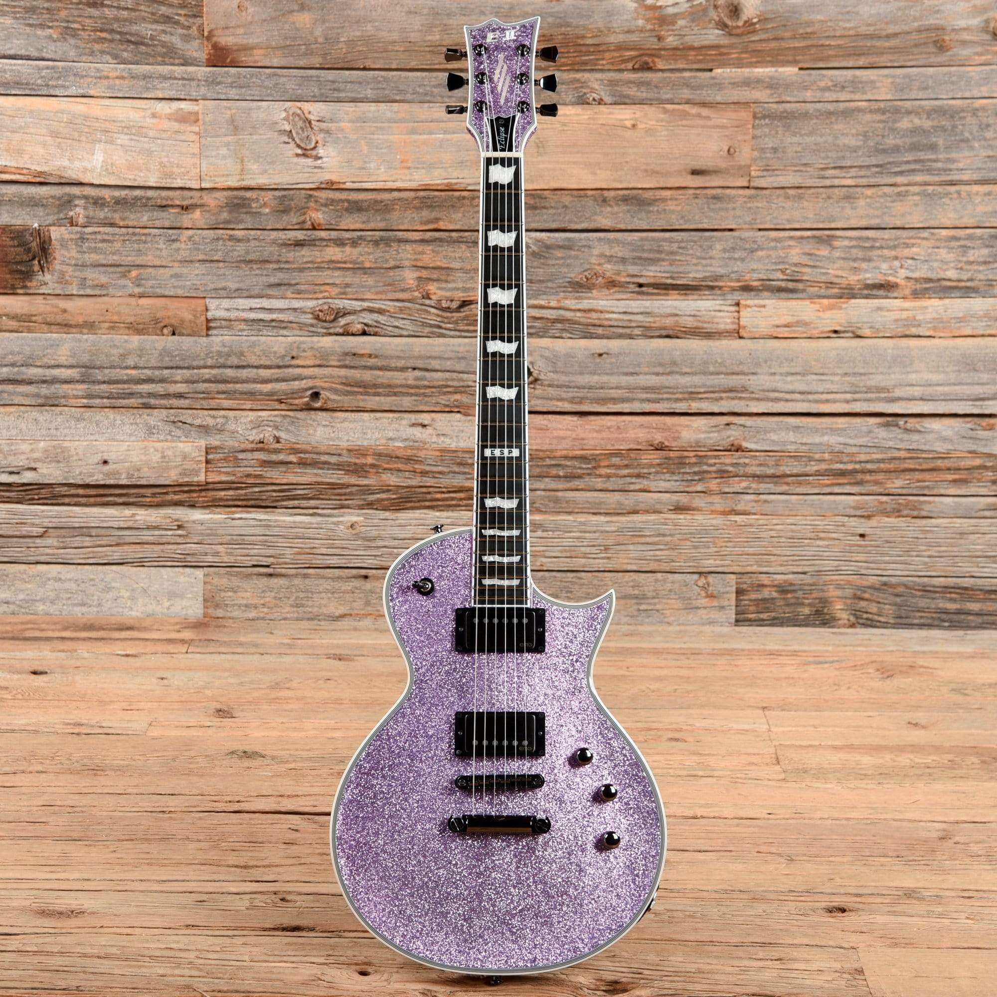 ESP E-II Eclipse Purple Sparkle 2019 Electric Guitars / Solid Body