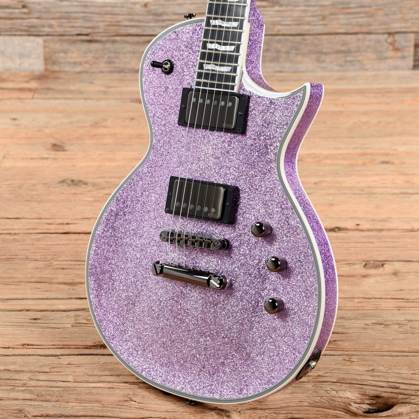 ESP E-II Eclipse Purple Sparkle 2019 Electric Guitars / Solid Body