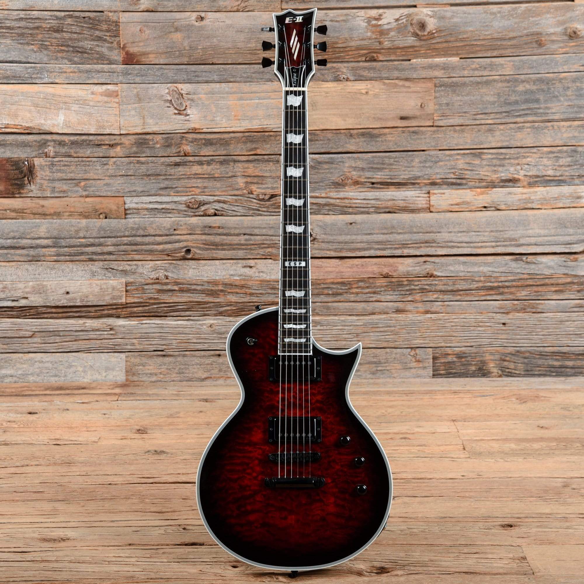 ESP E-II Eclipse See Thru Black Cherry Sunburst 2019 Electric Guitars / Solid Body