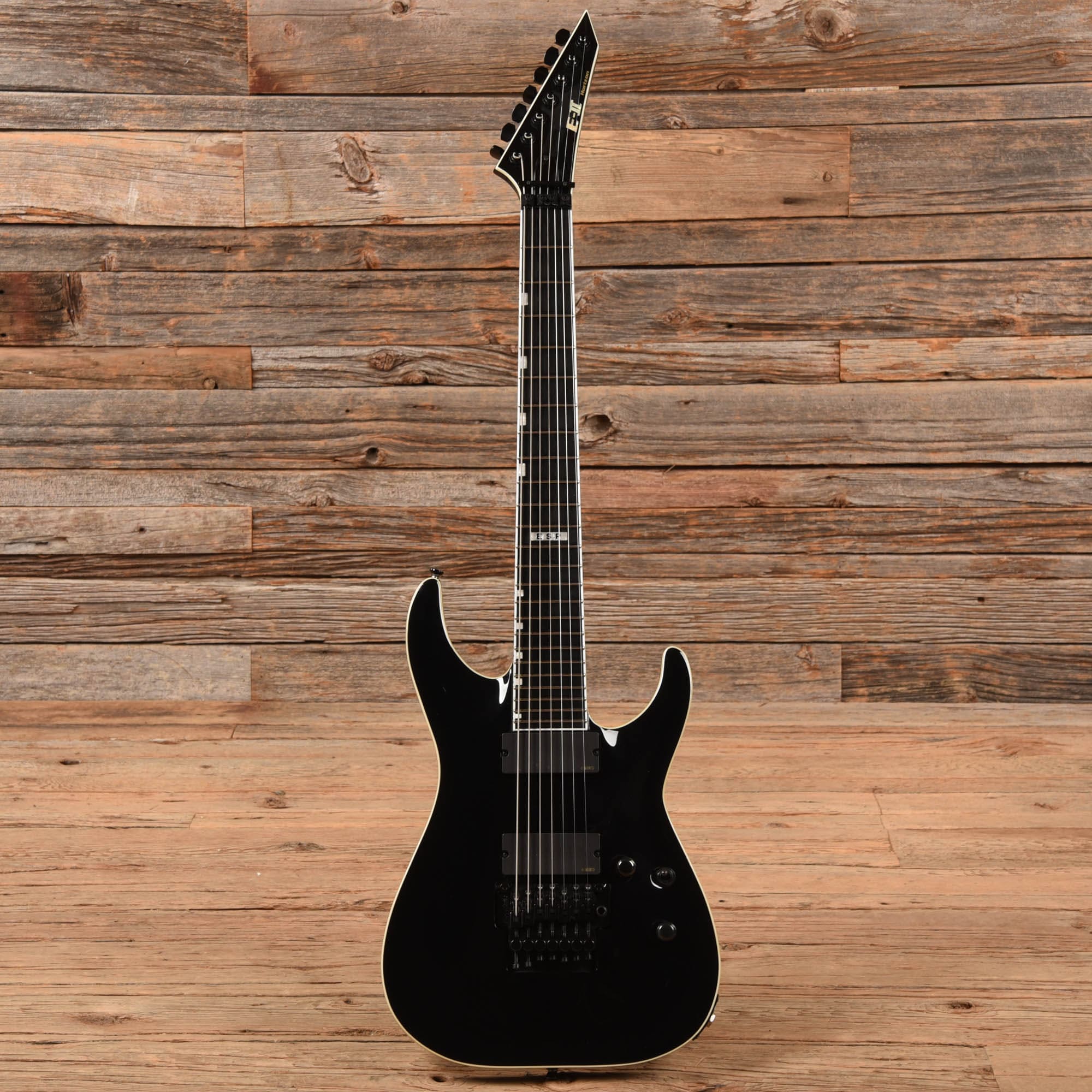 ESP E-II Horizon 7 FR Black Electric Guitars / Solid Body