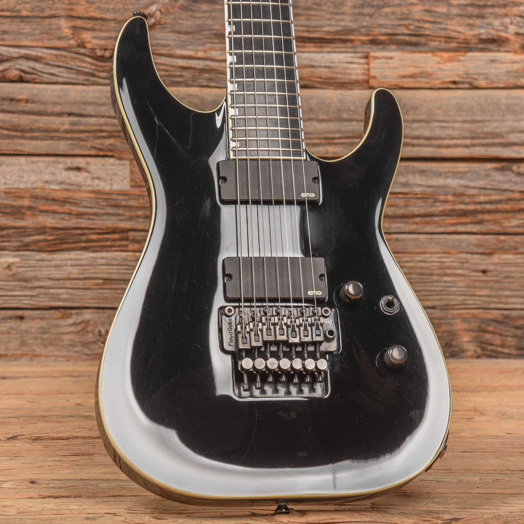 ESP E-II Horizon 7 FR Black Electric Guitars / Solid Body