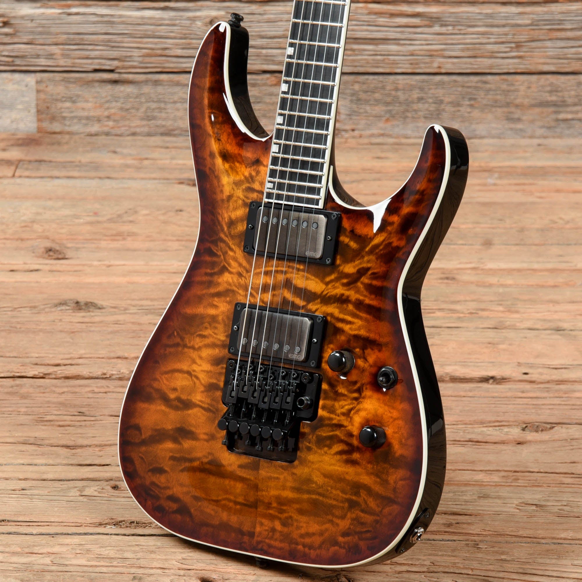 ESP E-II Horizon FR-II Sunburst Electric Guitars / Solid Body