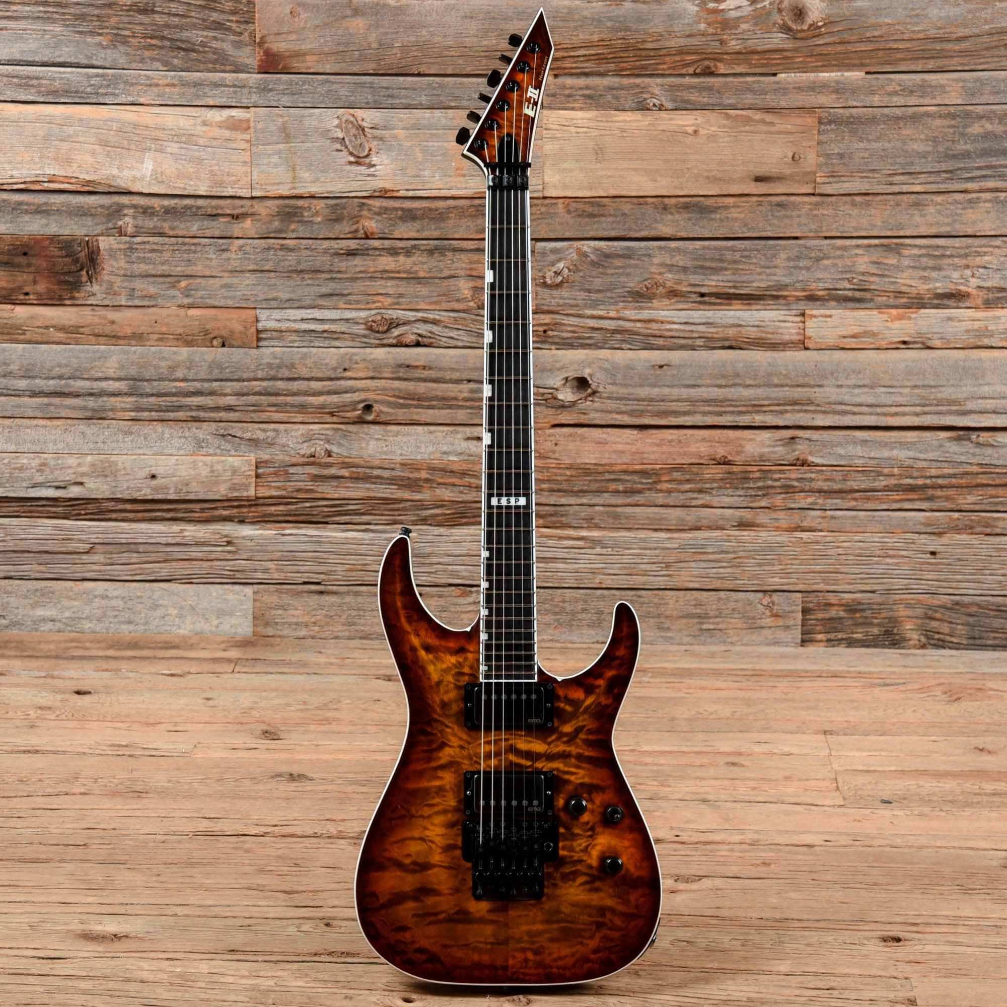 ESP E-II Horizon FR-II Sunburst Electric Guitars / Solid Body