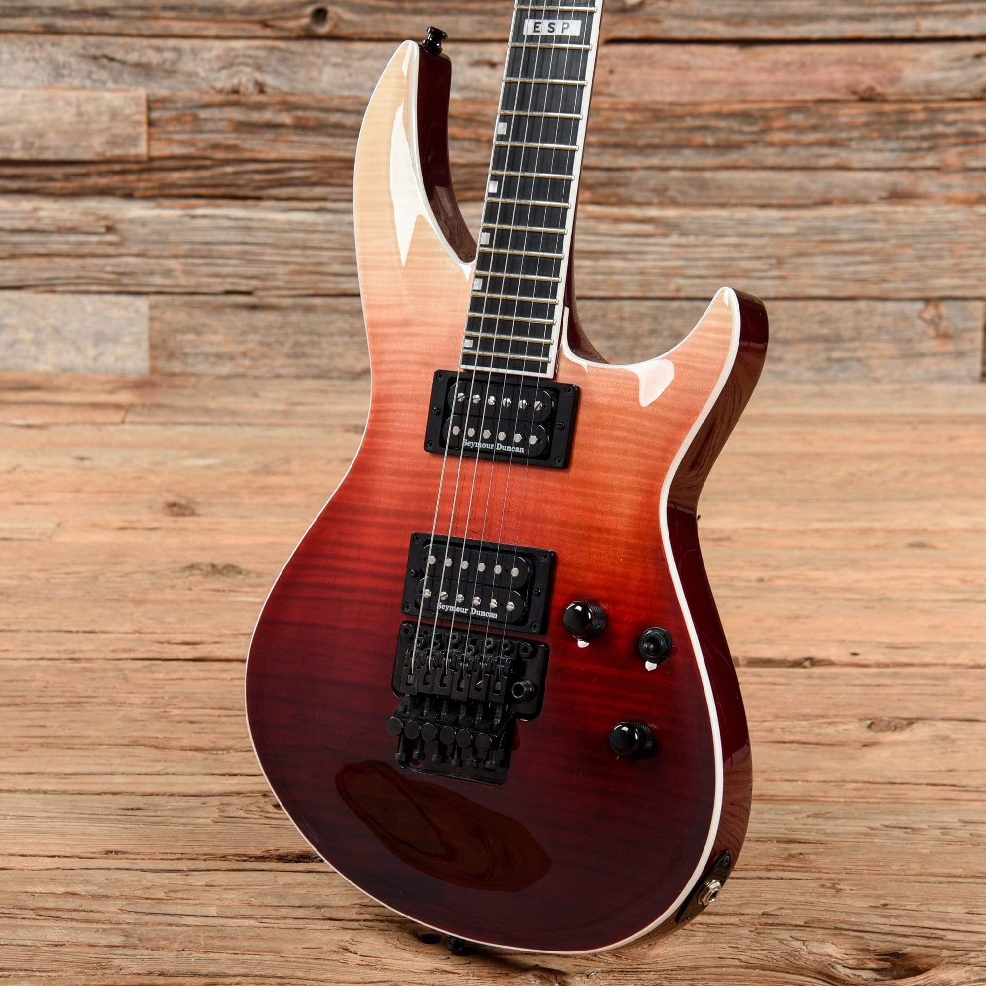 ESP E-II Horizon-III FM Black Cherry Fade Electric Guitars / Solid Body