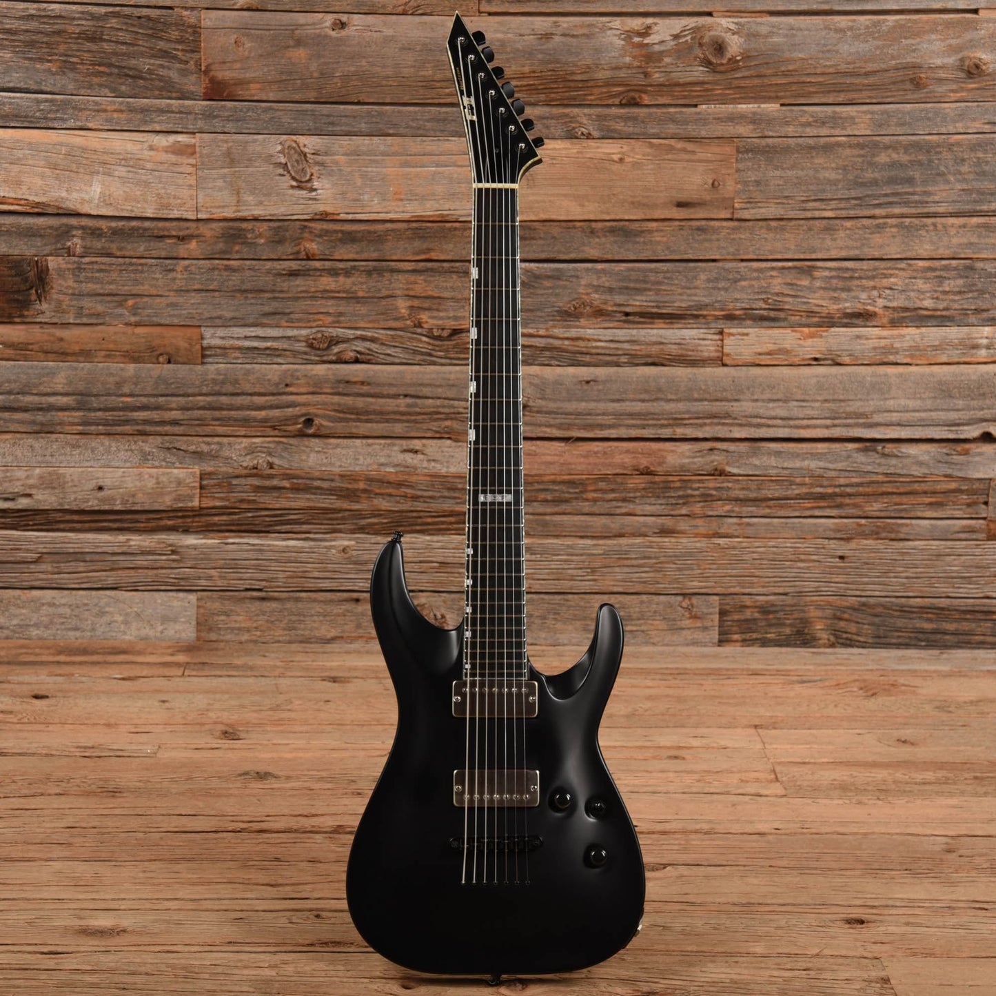 ESP E-II Horizon NT-7B Matte Black Electric Guitars / Solid Body