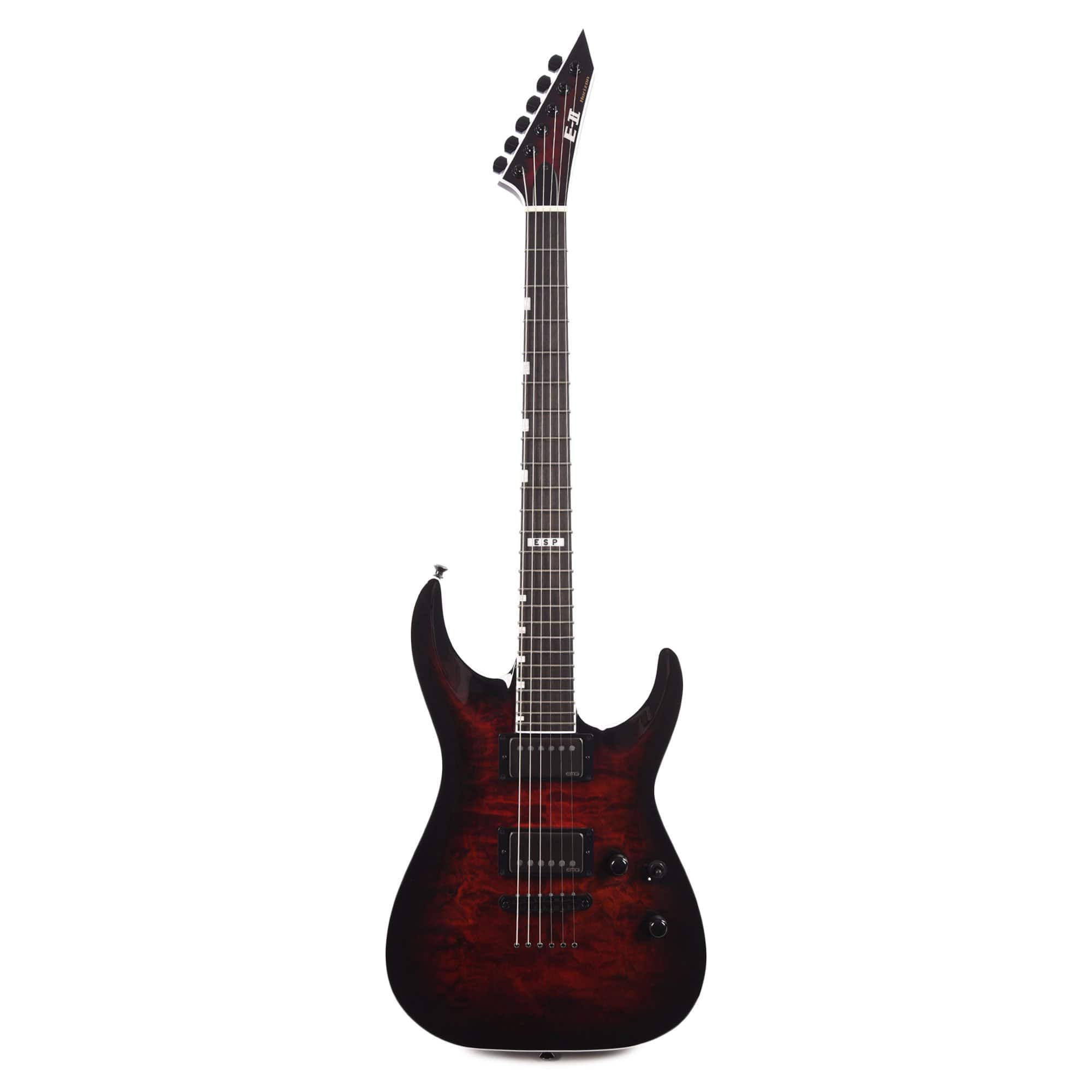 ESP E-II Horizon NT-II See Thru Black Cherry Sunburst Electric Guitars / Solid Body