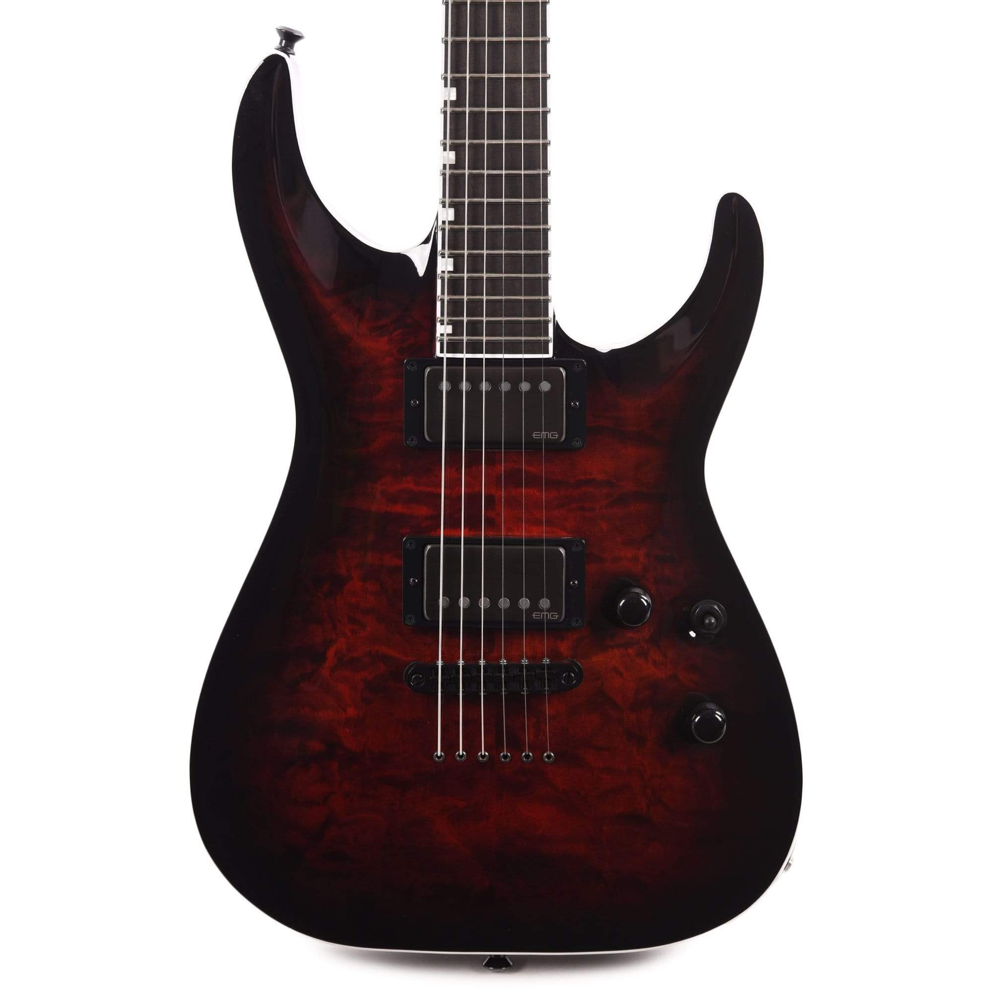 ESP E-II Horizon NT-II See Thru Black Cherry Sunburst Electric Guitars / Solid Body