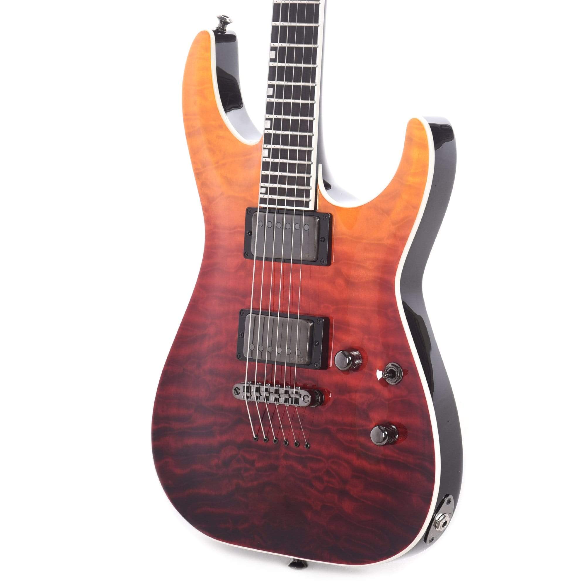 ESP E-II Horizon NT-II Tiger Eye Amber Fade Electric Guitars / Solid Body