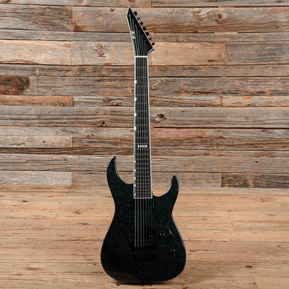 ESP E-II M-II 7B Baritone Evertune Granite Sparkle Electric Guitars / Solid Body