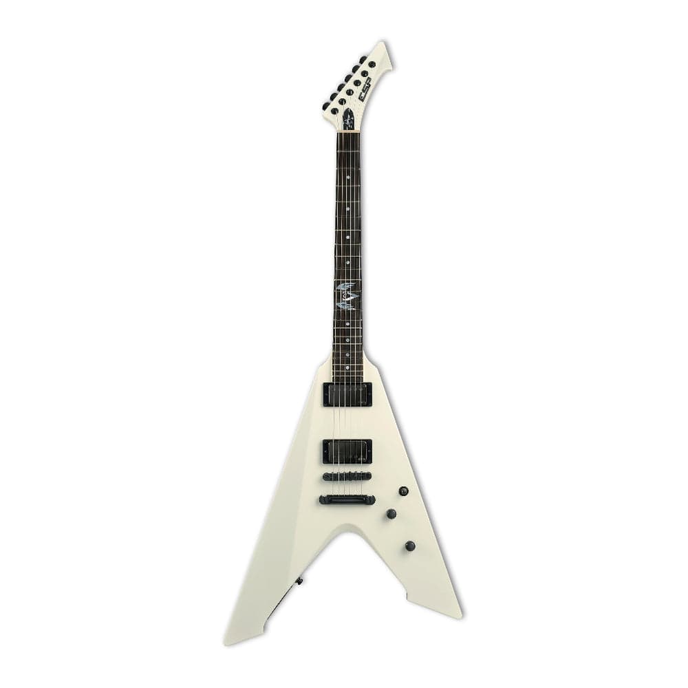 ESP James Hetfield Vulture Olympic White Electric Guitars / Solid Body