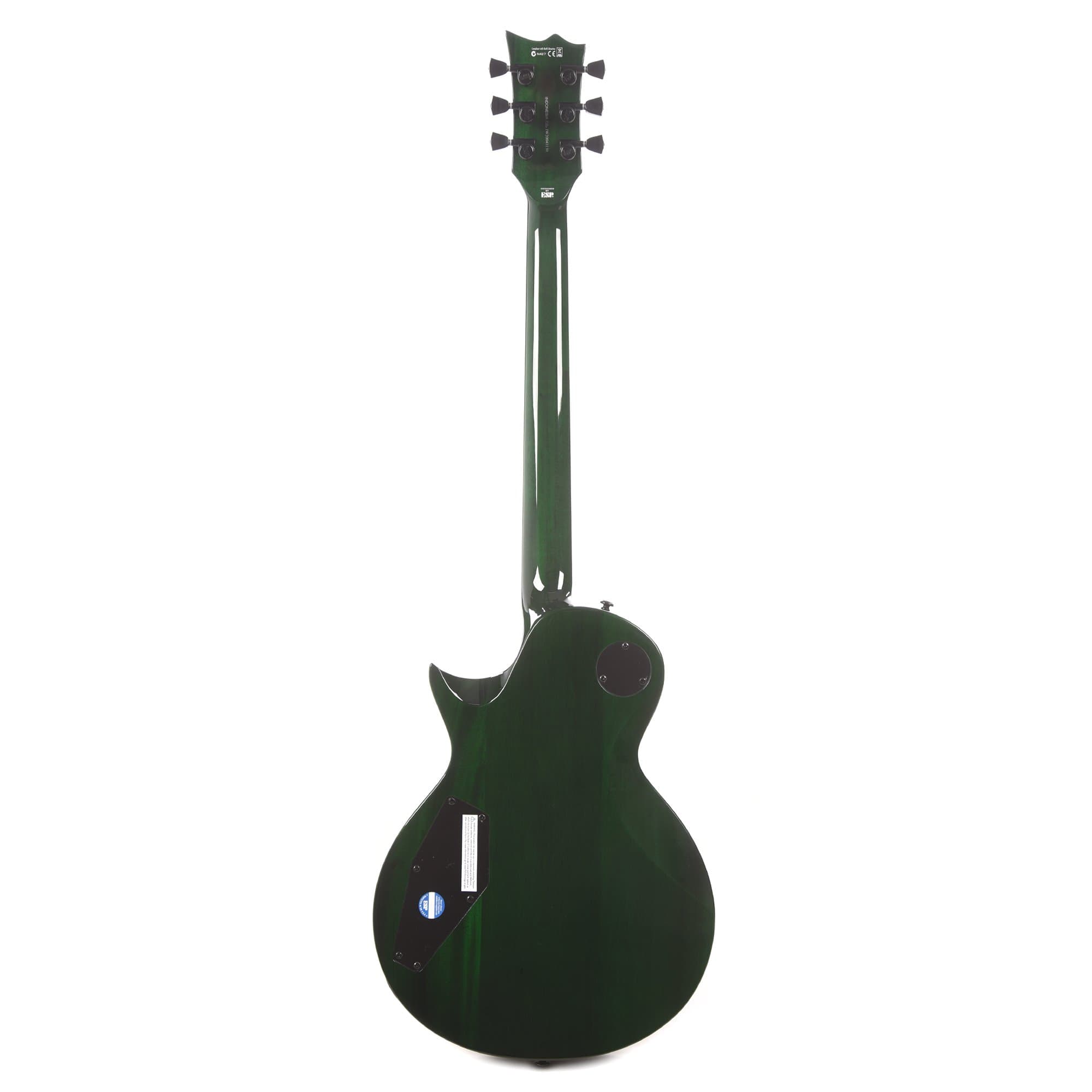 ESP LTD EC-1000 See Thru Green Electric Guitars / Solid Body