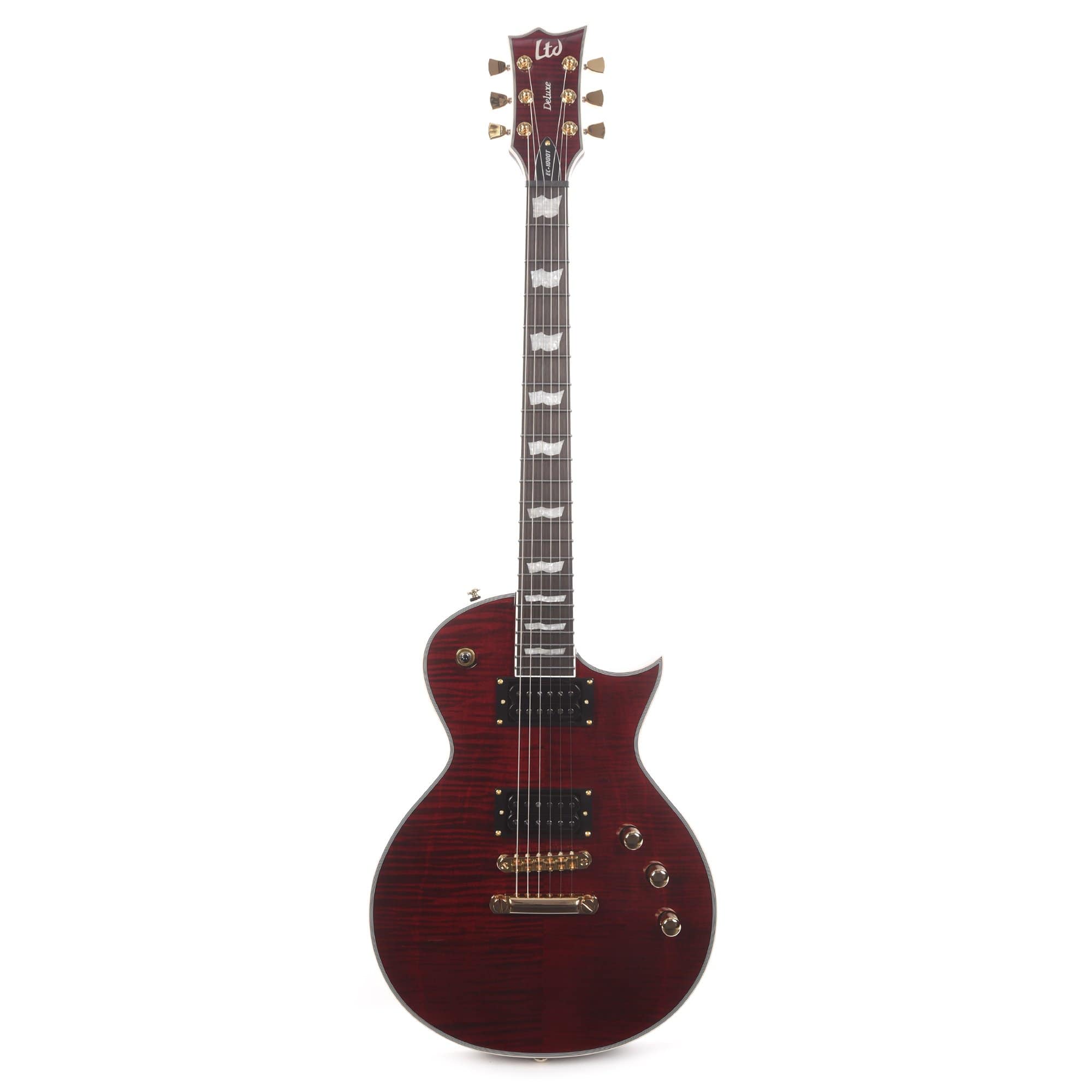 ESP LTD EC-1000T CTM See Thru Black Cherry Electric Guitars / Solid Body