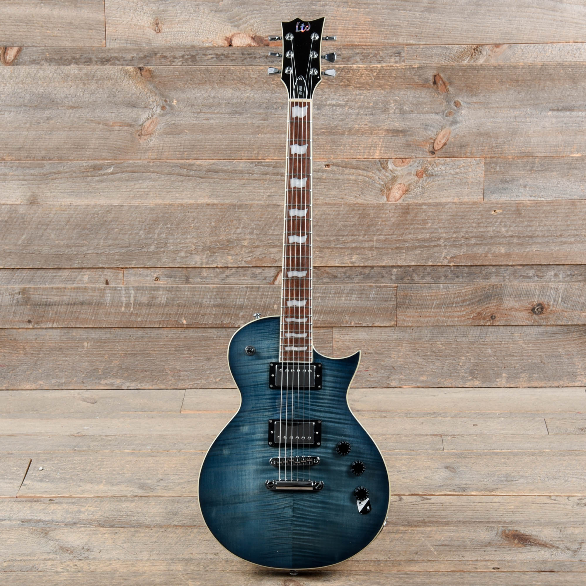 ESP LTD EC-256FM Cobalt Blue Electric Guitars / Solid Body