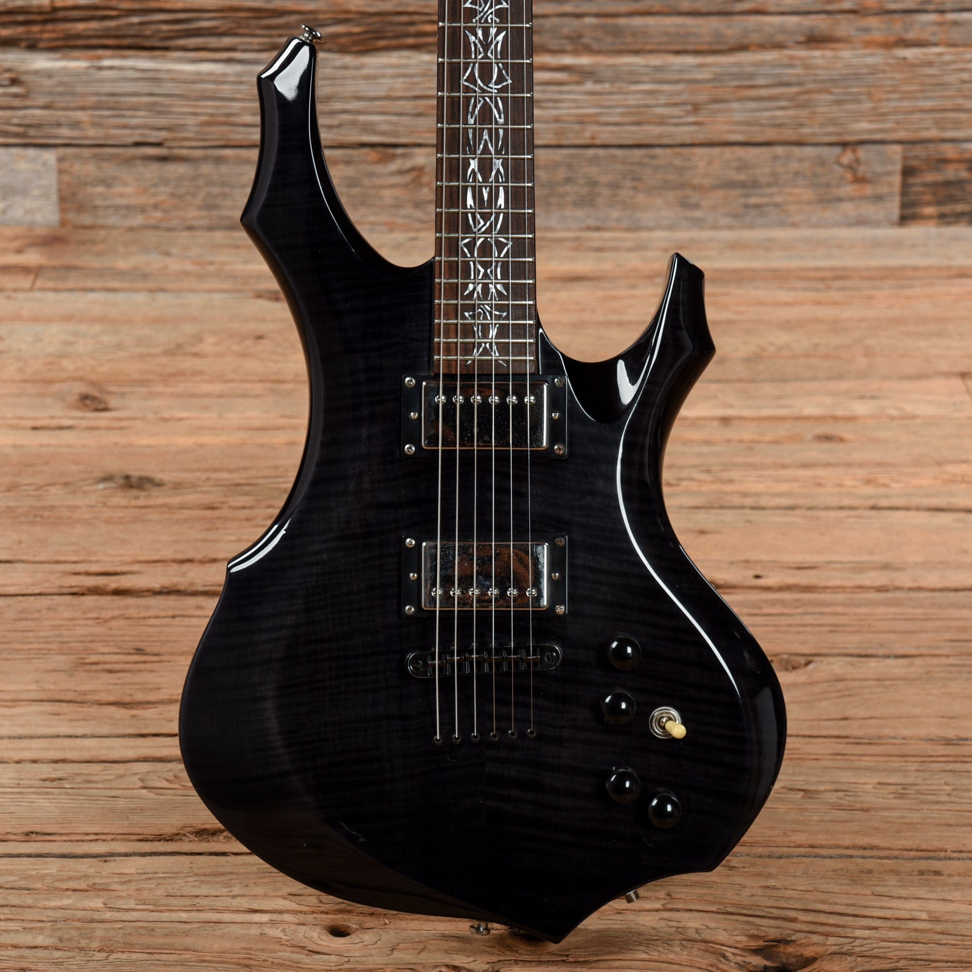 ESP LTD F-400FM See Thru Black 2005 – Chicago Music Exchange