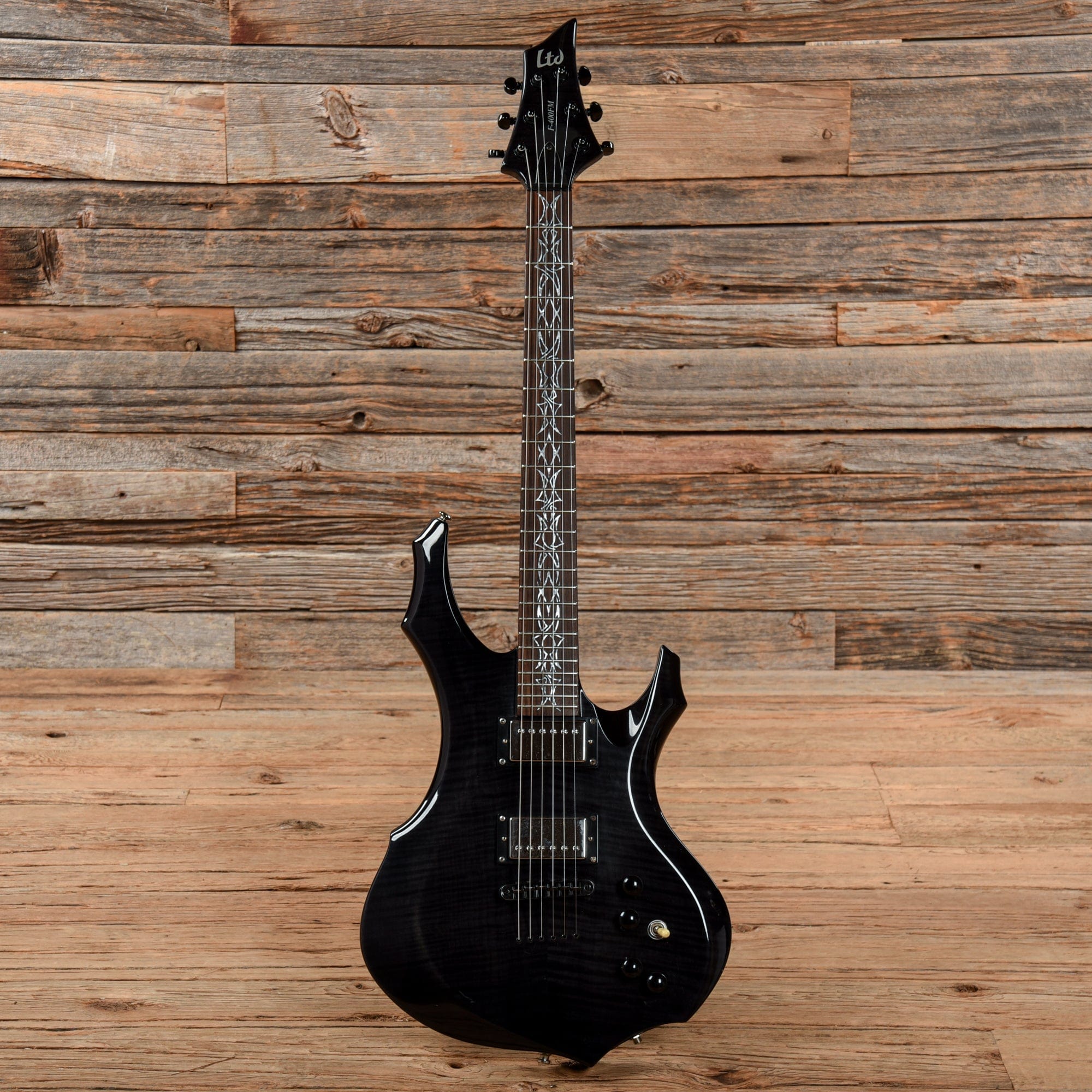 ESP LTD F-400FM See Thru Black 2005 – Chicago Music Exchange