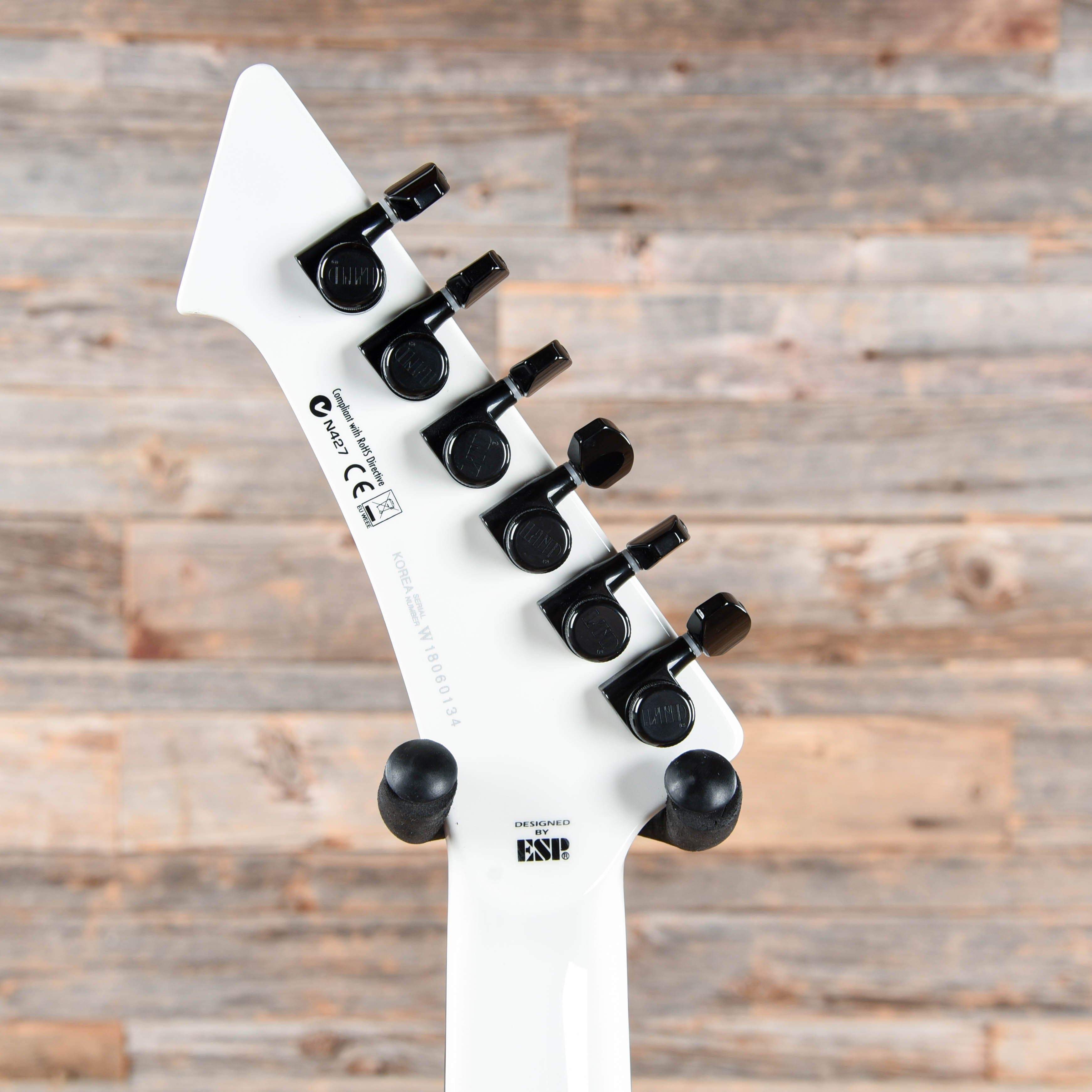 ESP LTD James Hetfield Signature Snakebyte White 2018 Electric Guitars / Solid Body