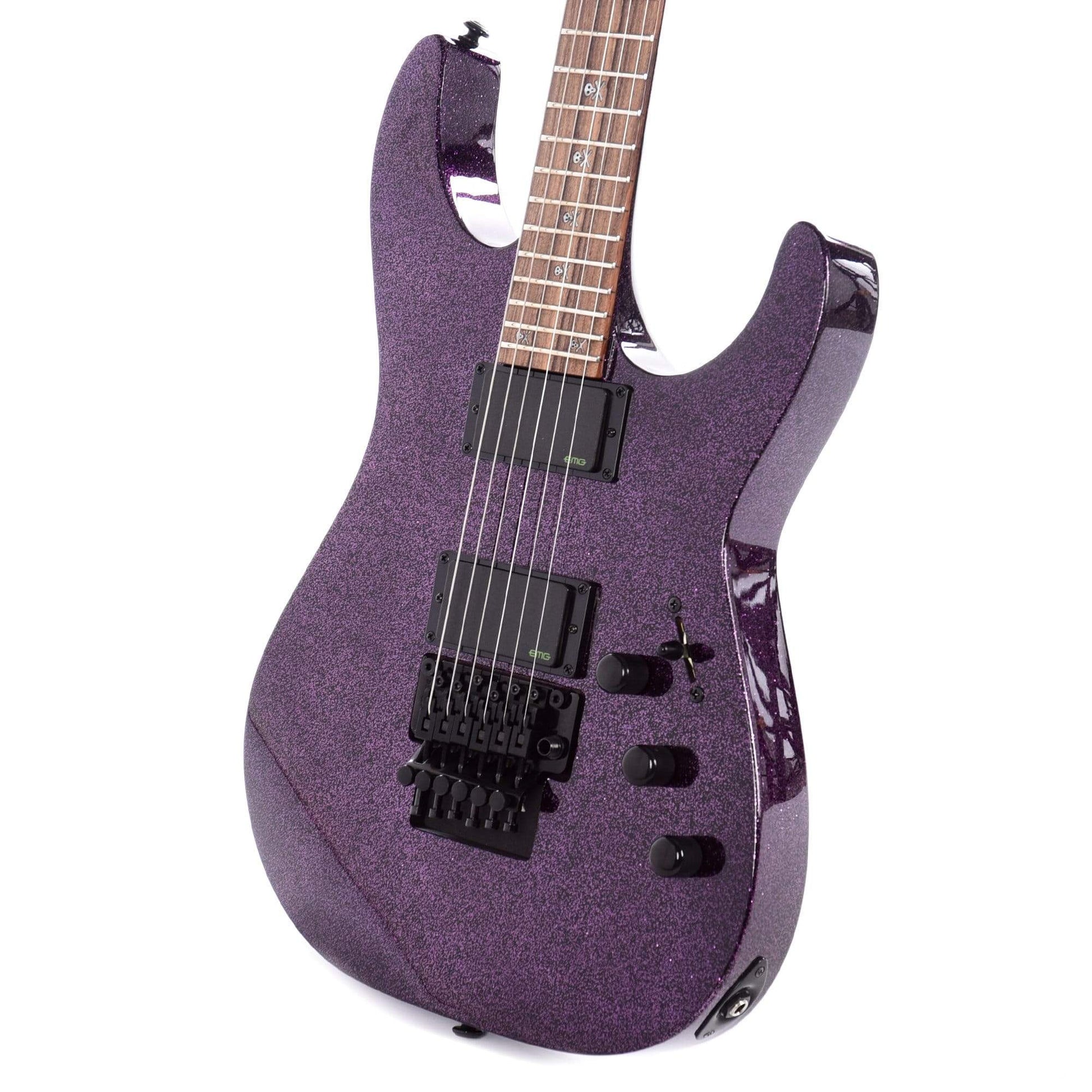 ESP LTD Kirk Hammett Signature KH-602 Purple Sparkle Electric Guitars / Solid Body